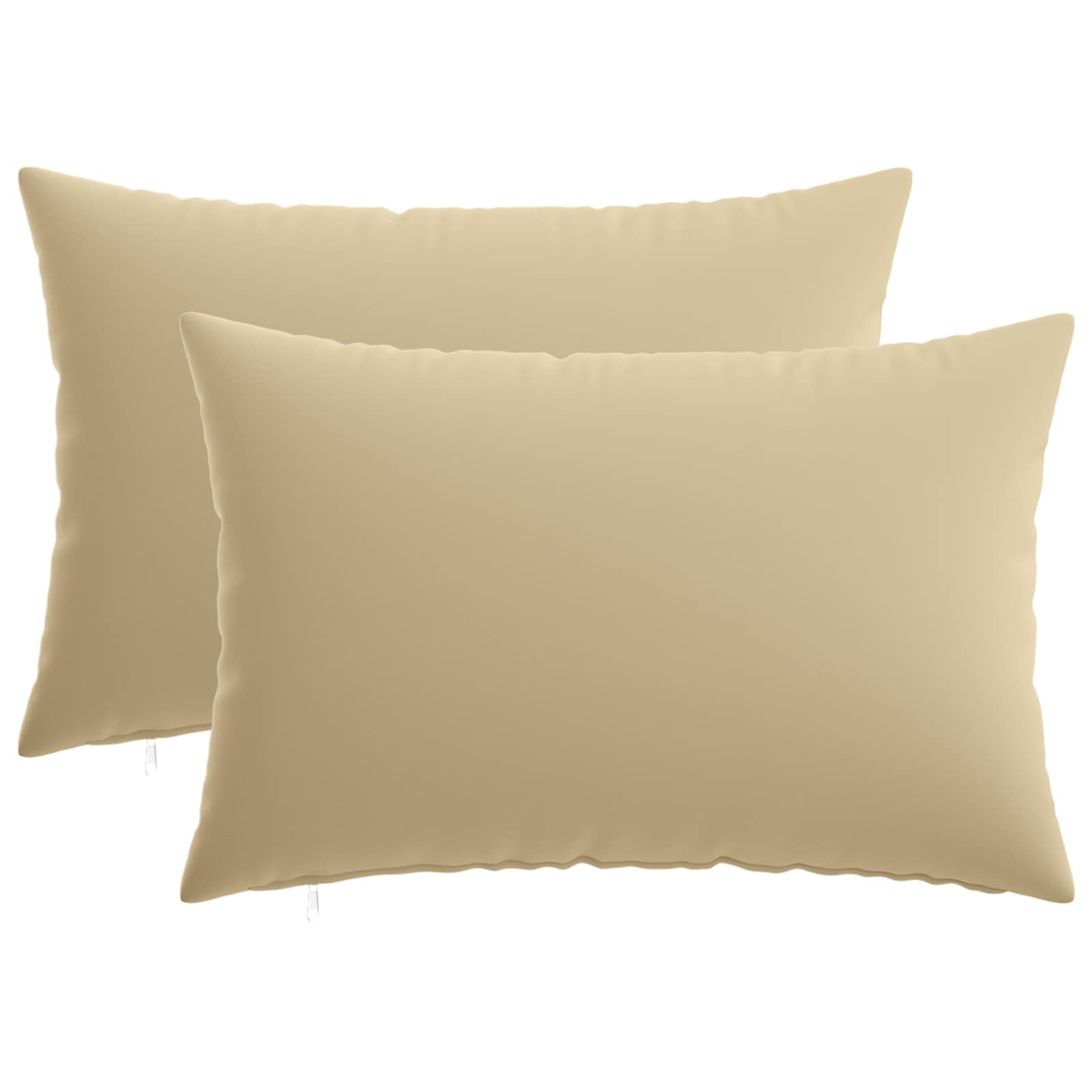 Federa 2 pcs HEERLEN Beige 30 x 50 cm Poliestere