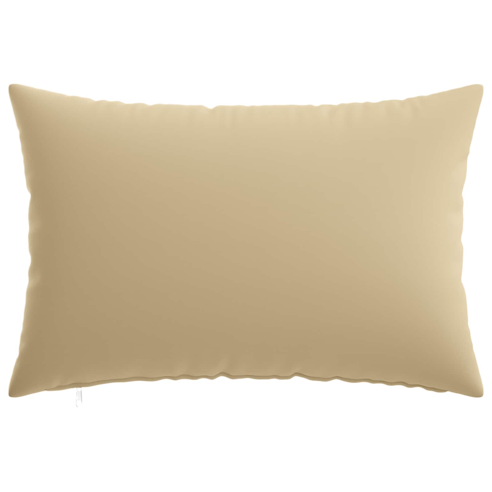 Federa 6 pcs HEERLEN Beige 30 x 50 cm Poliestere