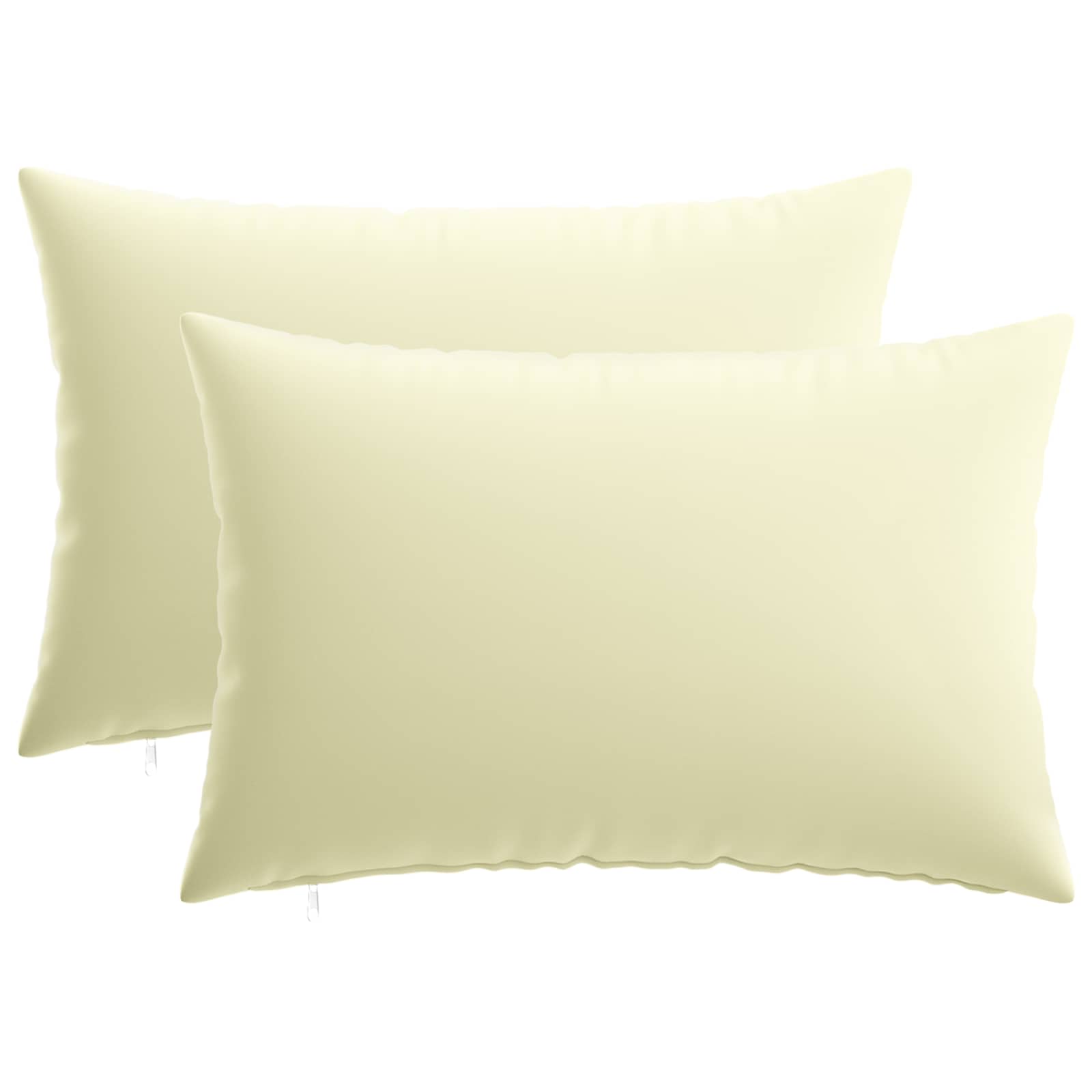 Federa 2 pcs HEERLEN Crema 30 x 50 cm Poliestere