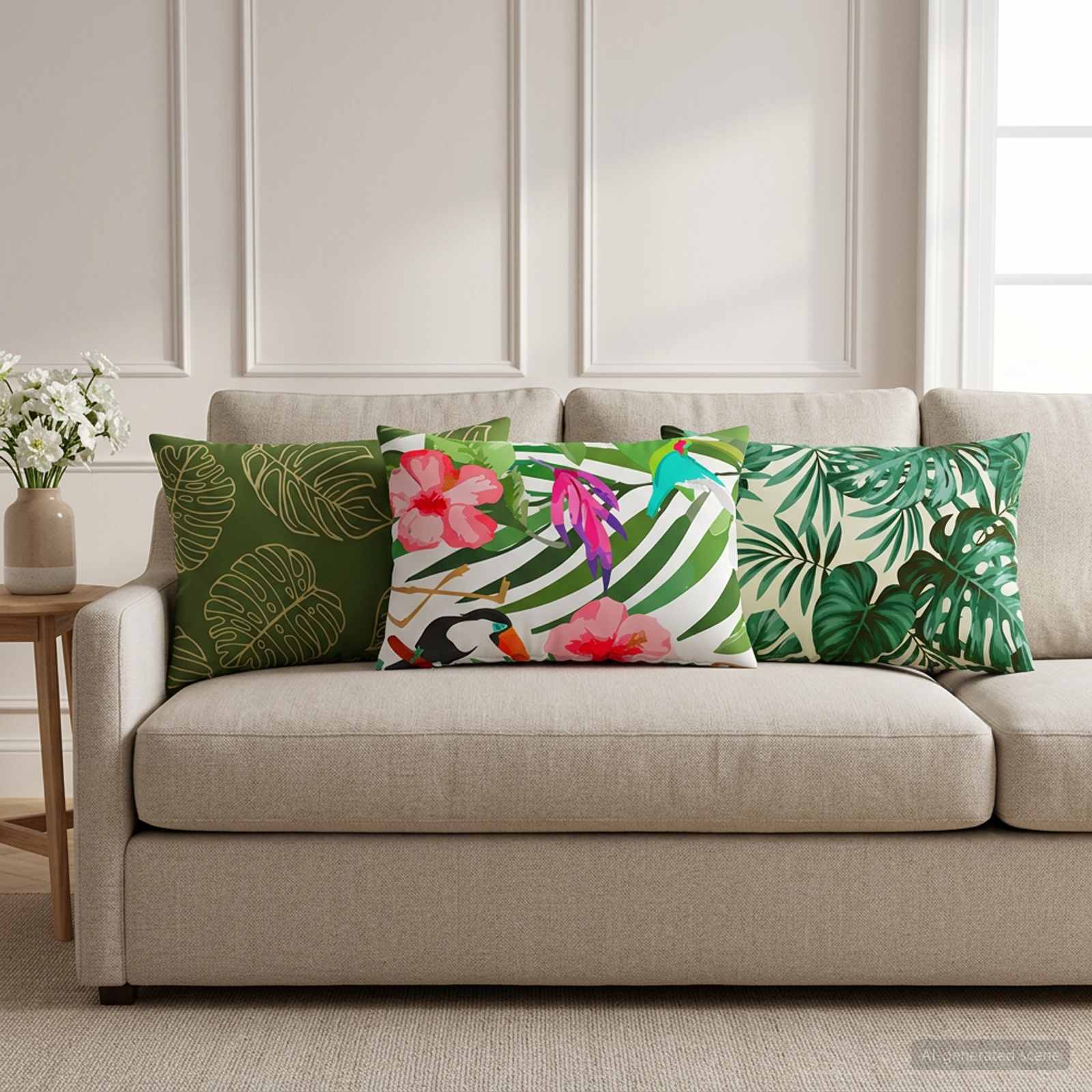 Federa 2 pcs HEERLEN Multicolore 30 x 50 cm Poliestere
