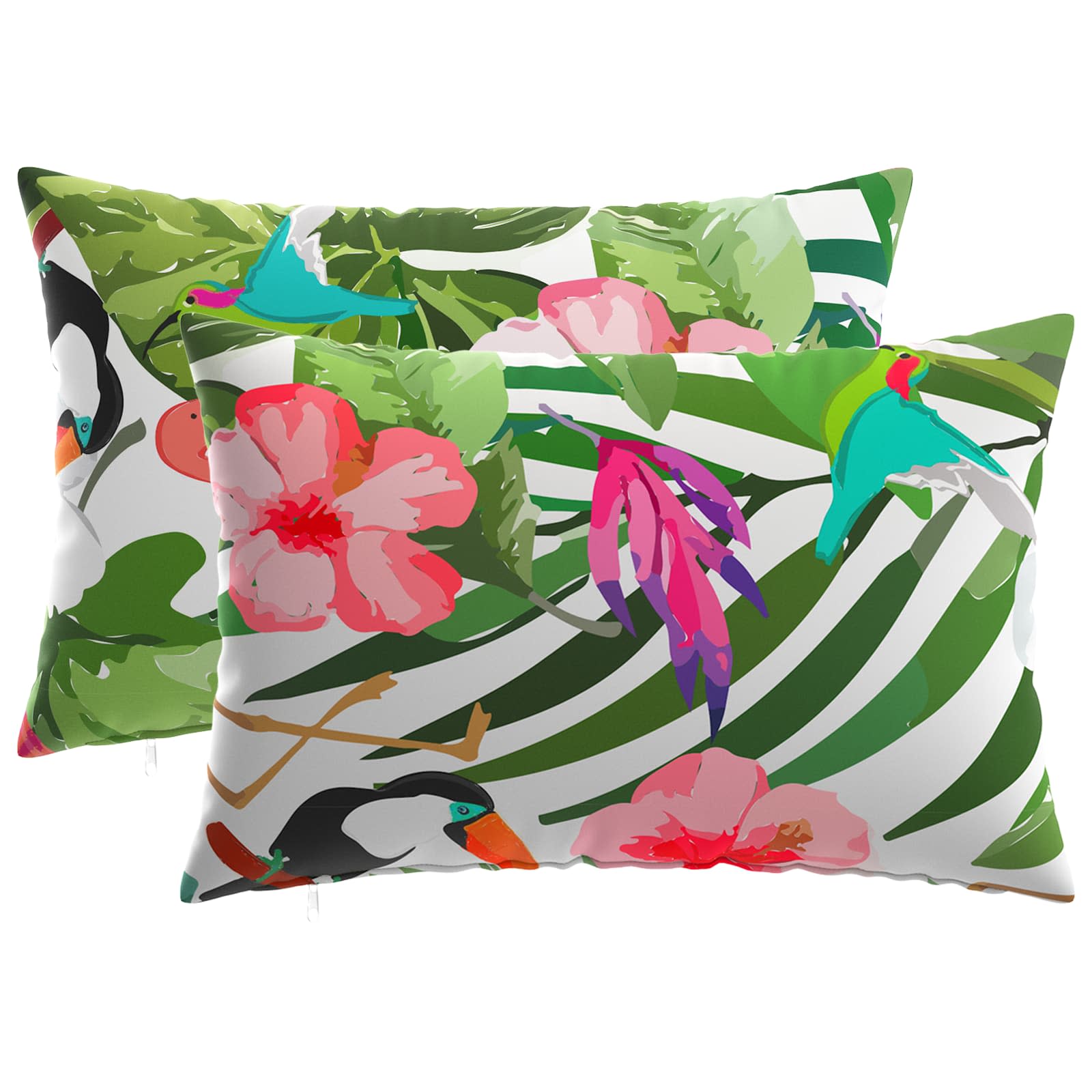 Federa 2 pcs HEERLEN Multicolore 30 x 50 cm Poliestere