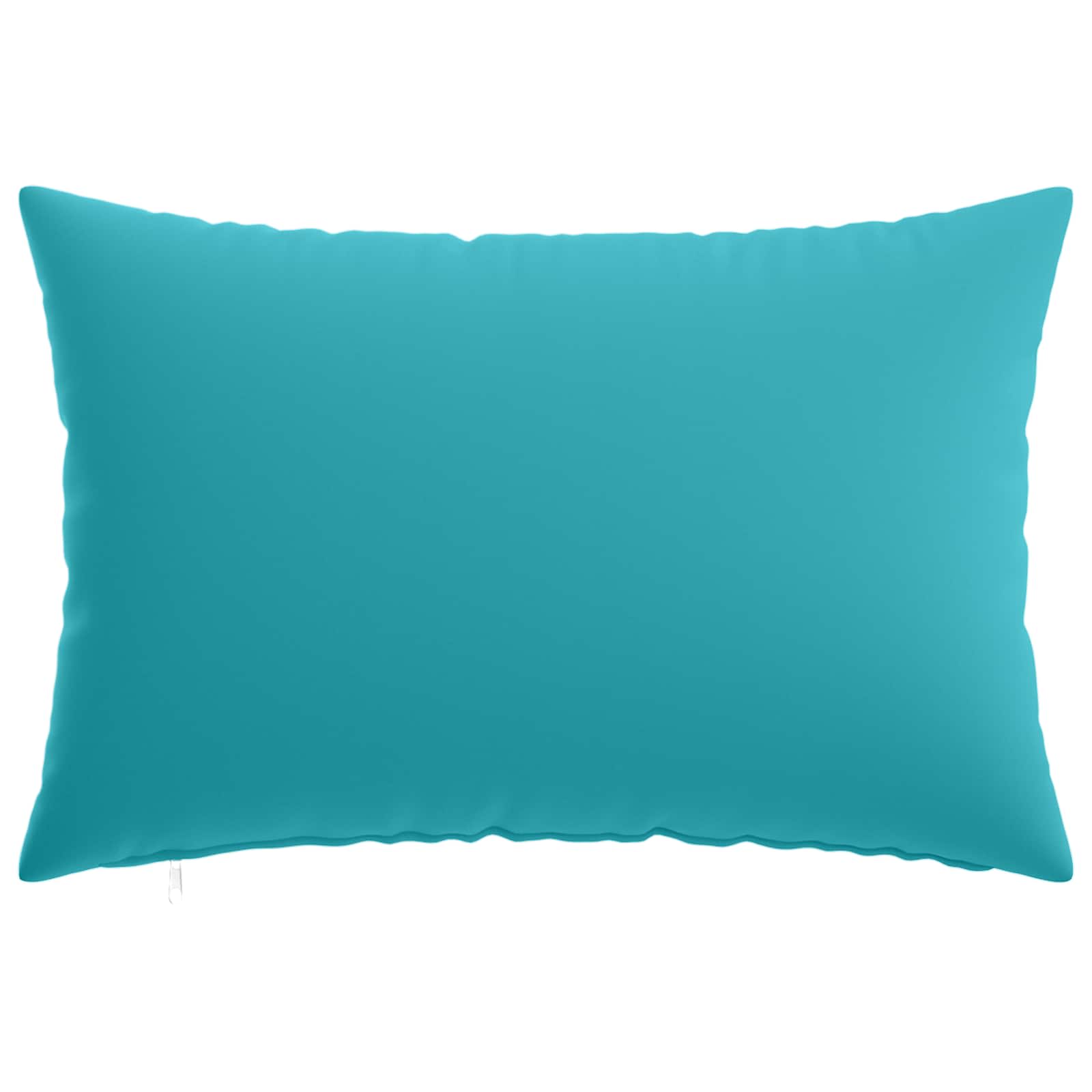 Federa 2 pcs HEERLEN Turchese 30 x 50 cm Poliestere