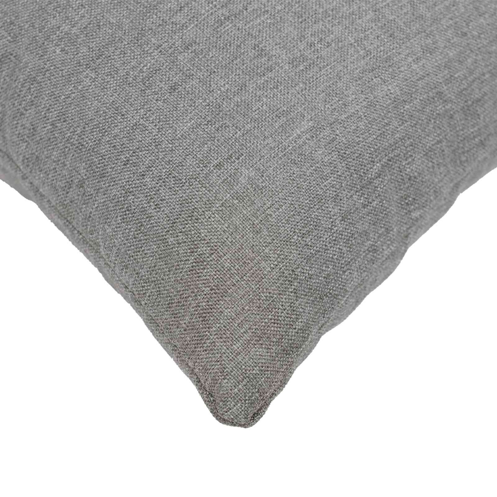 Federa 2 pz HEERLEN Grigio Nuvola 35 x 35 cm Tessuto