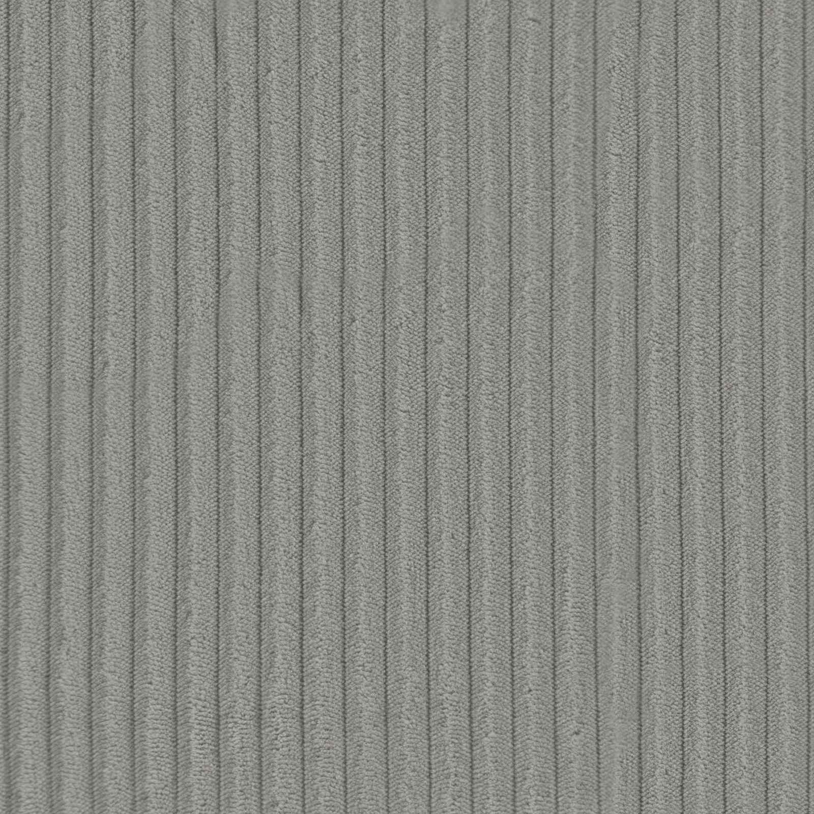 Federa 6 pz HEERLEN Grigio Chiaro 35 x 35 cm corduroy