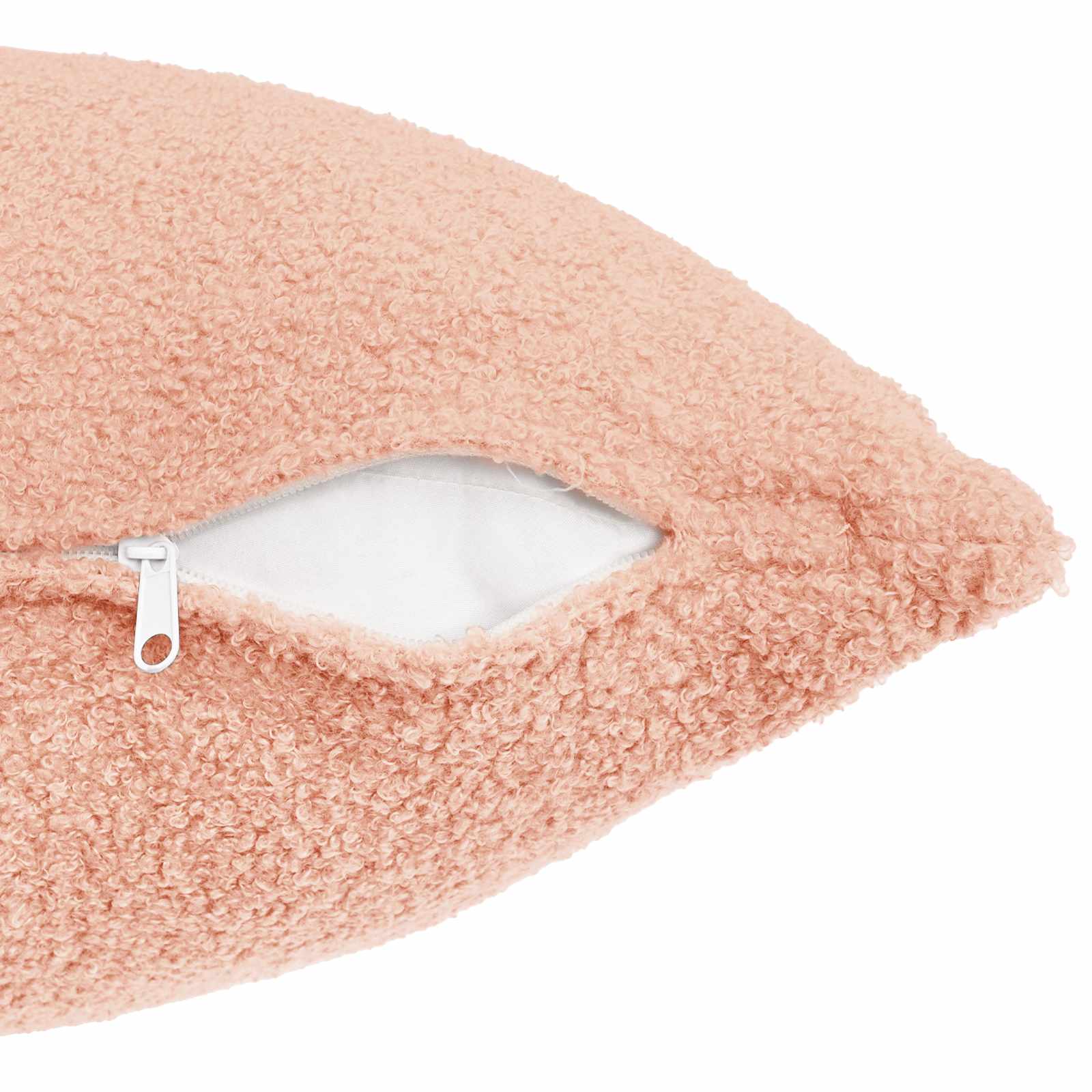 Federa 2 pcs HEERLEN Rosa 35 x 35 cm Bouclé