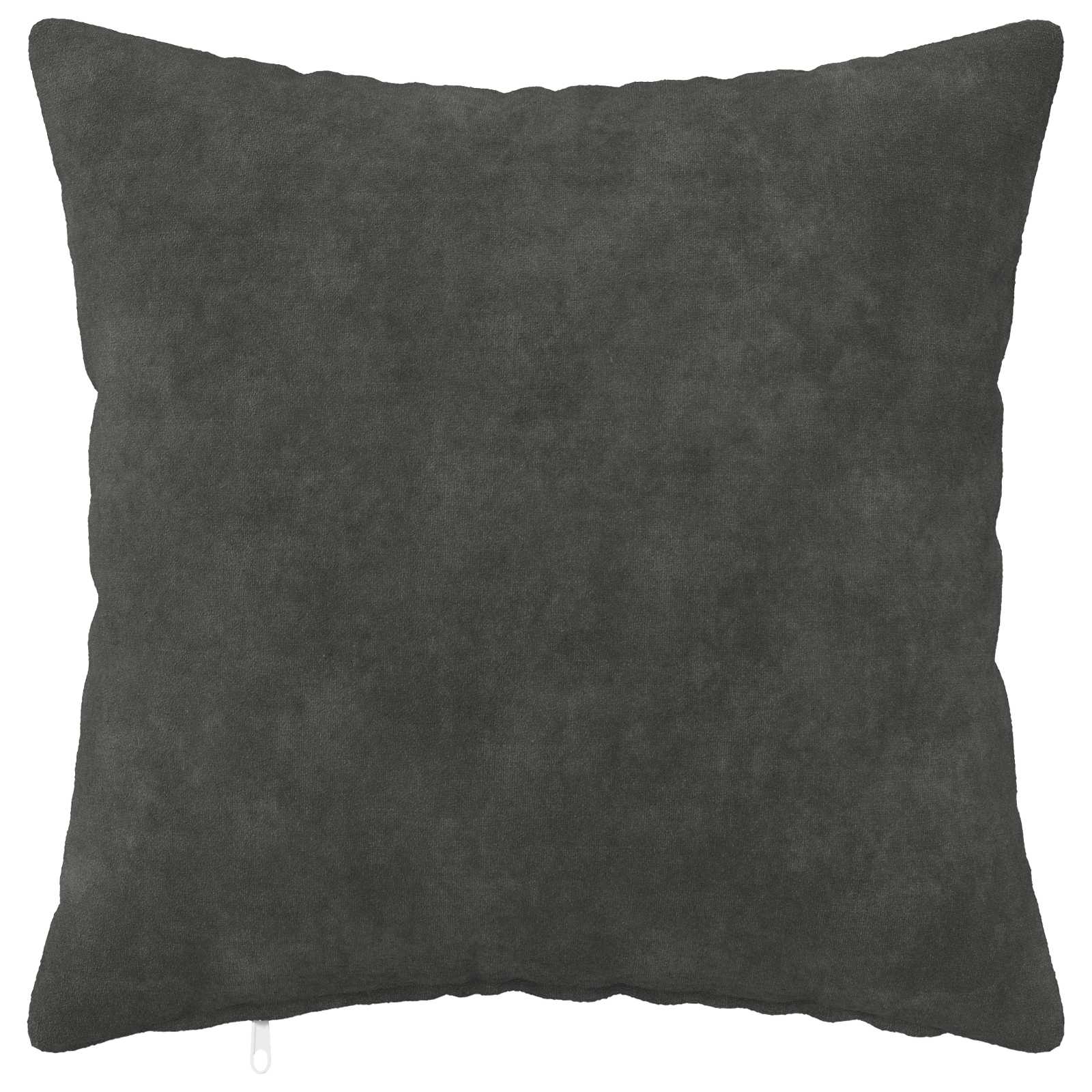 Federa 6 pcs HEERLEN Antracite 35 x 35 cm Fleece in microfibra