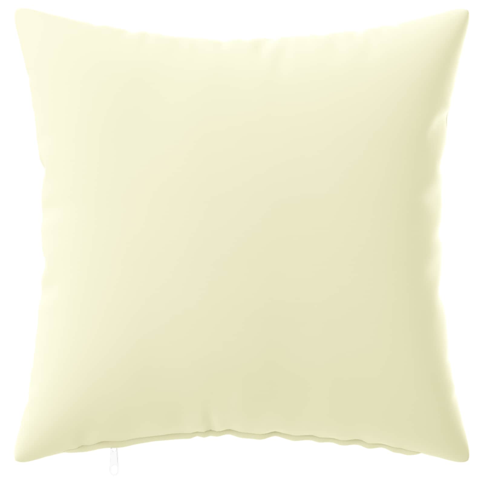 Federa 2 pcs HEERLEN Crema 35 x 35 cm Poliestere