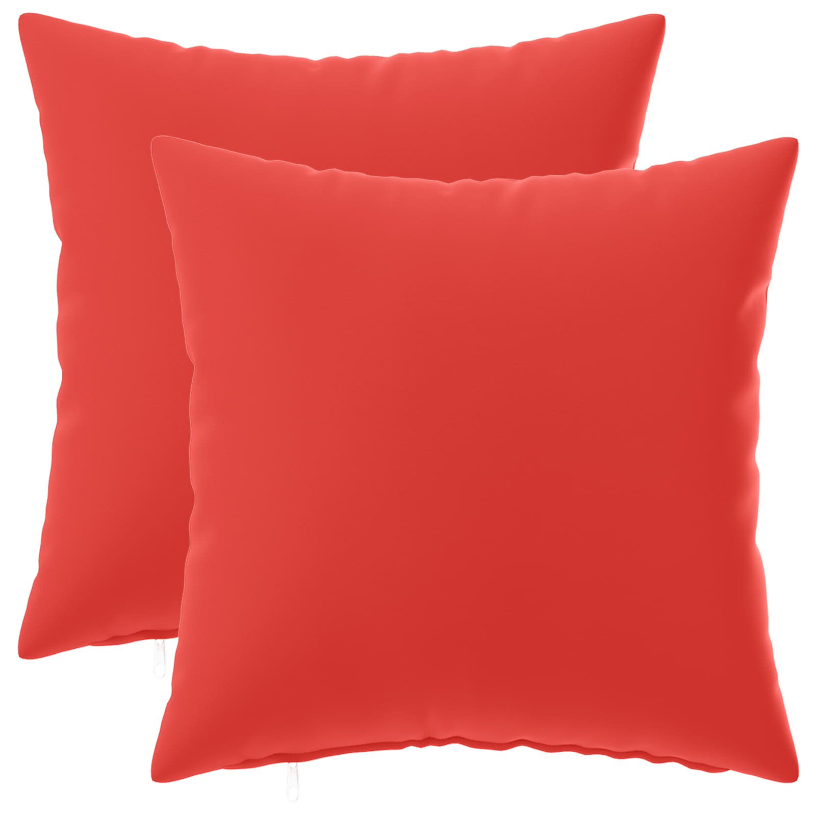 Federa 2 pcs HEERLEN Rosso 35 x 35 cm Poliestere