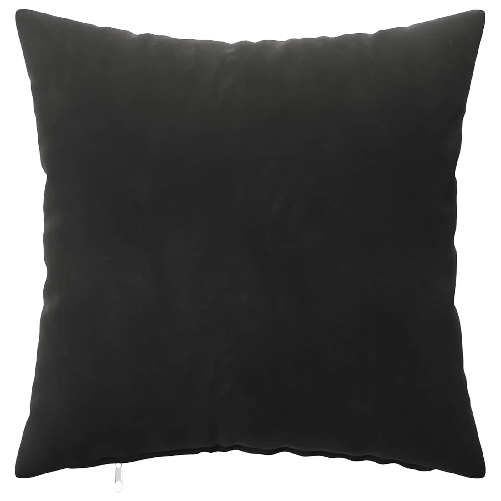 Federa 6 pcs HEERLEN Nero 40 x 40 cm Velluto