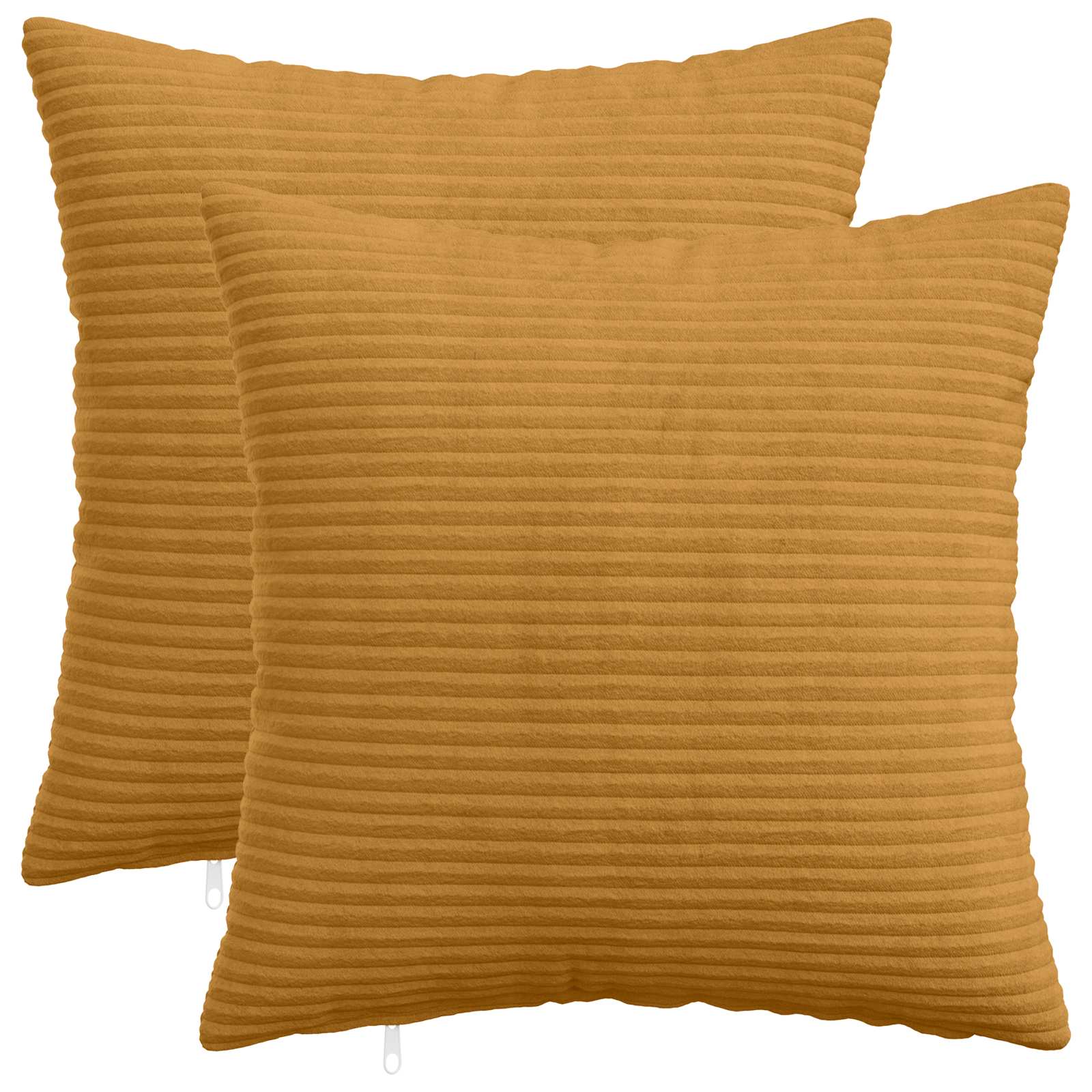 Federa 2 pcs HEERLEN Giallo 40 x 40 cm corduroy