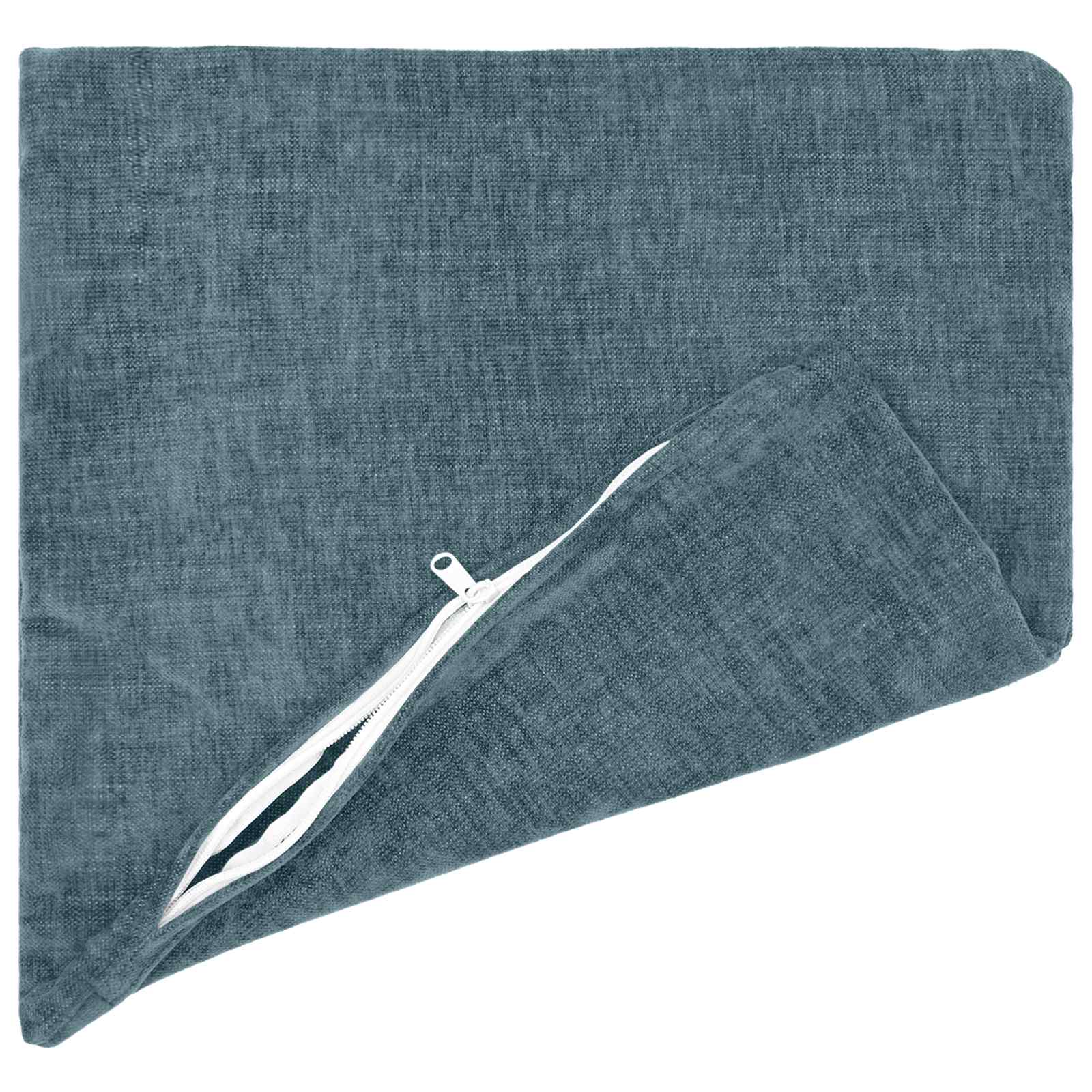 Federa 12 pz HEERLEN Blu 40 x 40 cm Tessuto Chenille