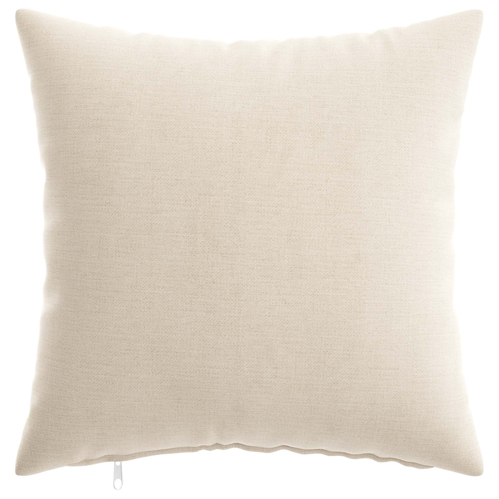 Federa 6 pz HEERLEN Crema 40 x 40 cm Tessuto Chenille