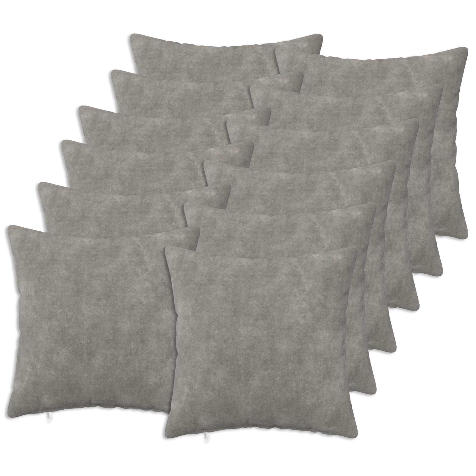 Federa 12 pcs HEERLEN Grigio Chiaro 40 x 40 cm