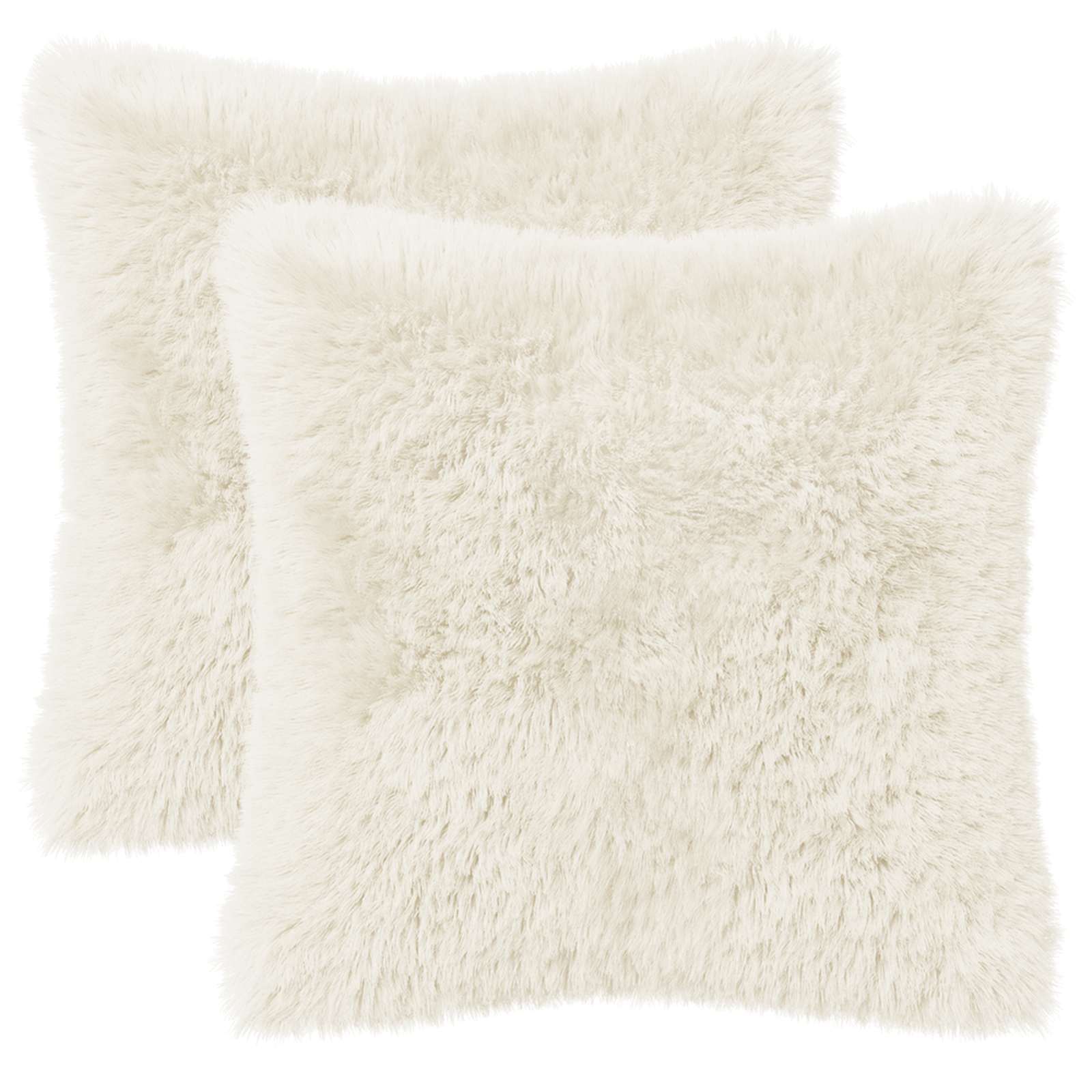 Federa 2 pcs HEERLEN Bianco 40 x 40 cm Fleece PV