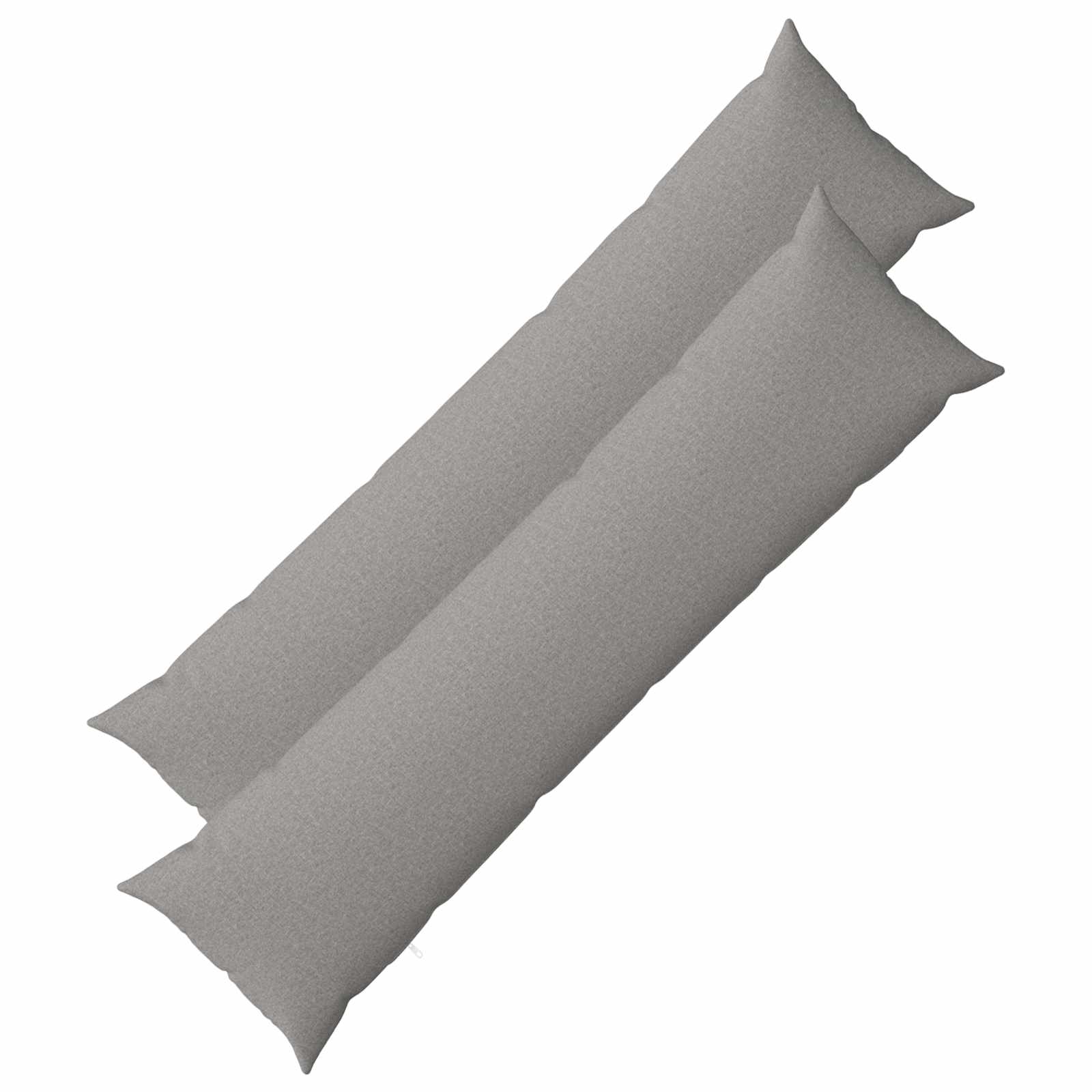 Federa 2 pz HEERLEN Grigio Nuvola 40 x 145 cm Tessuto