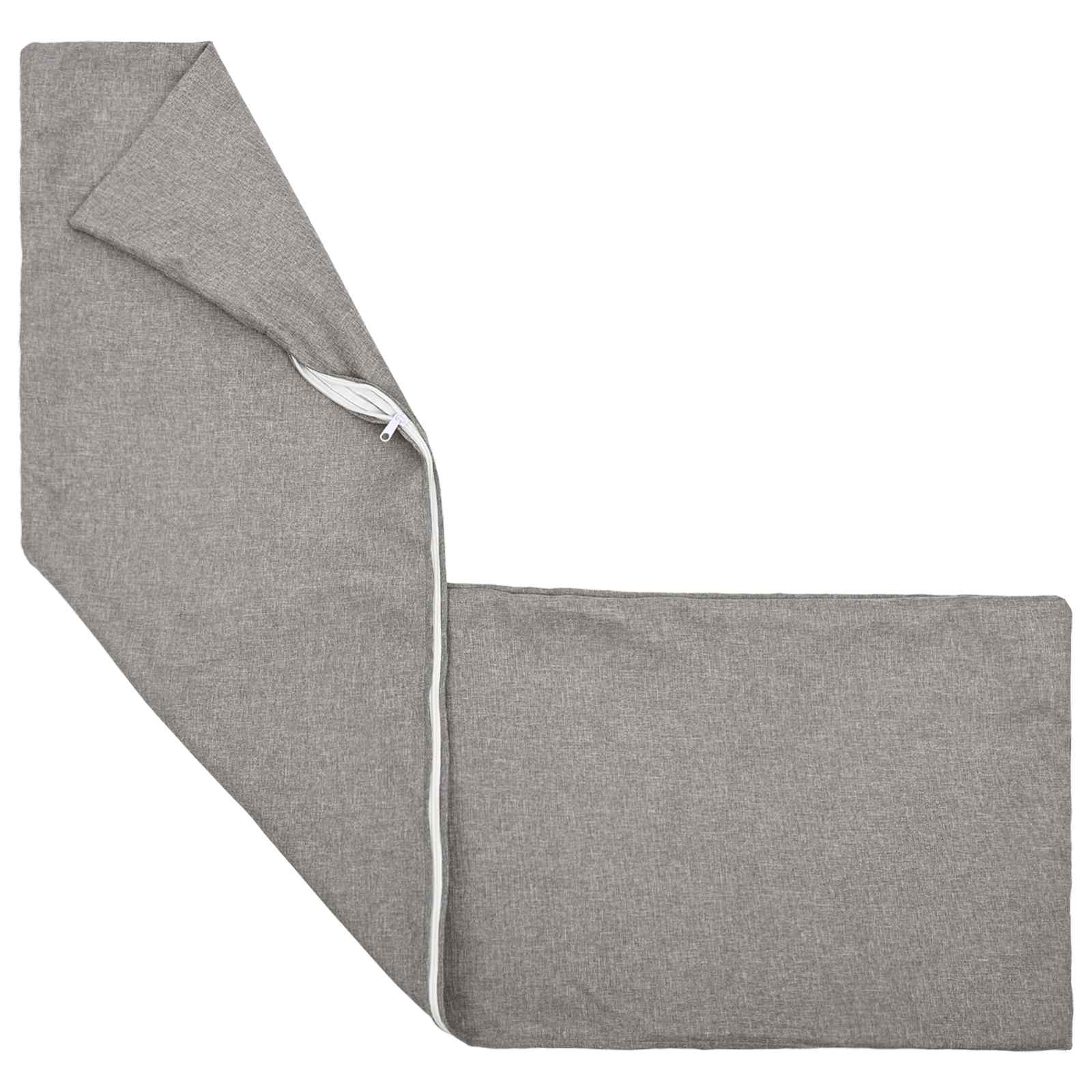 Federa 2 pz HEERLEN Grigio Nuvola 40 x 145 cm Tessuto