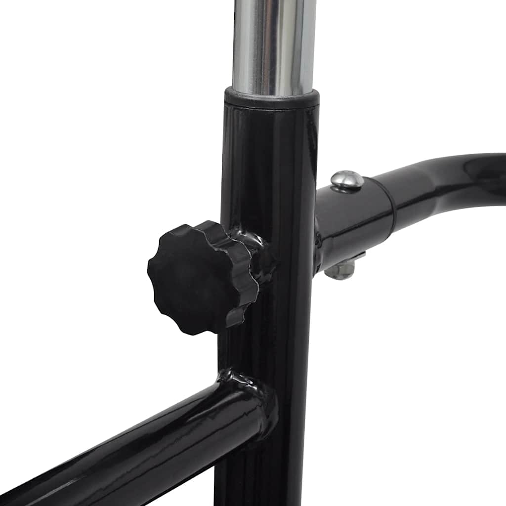 Sbarra per Trazioni/ Stazione Allenamento 175-224 cm Nera