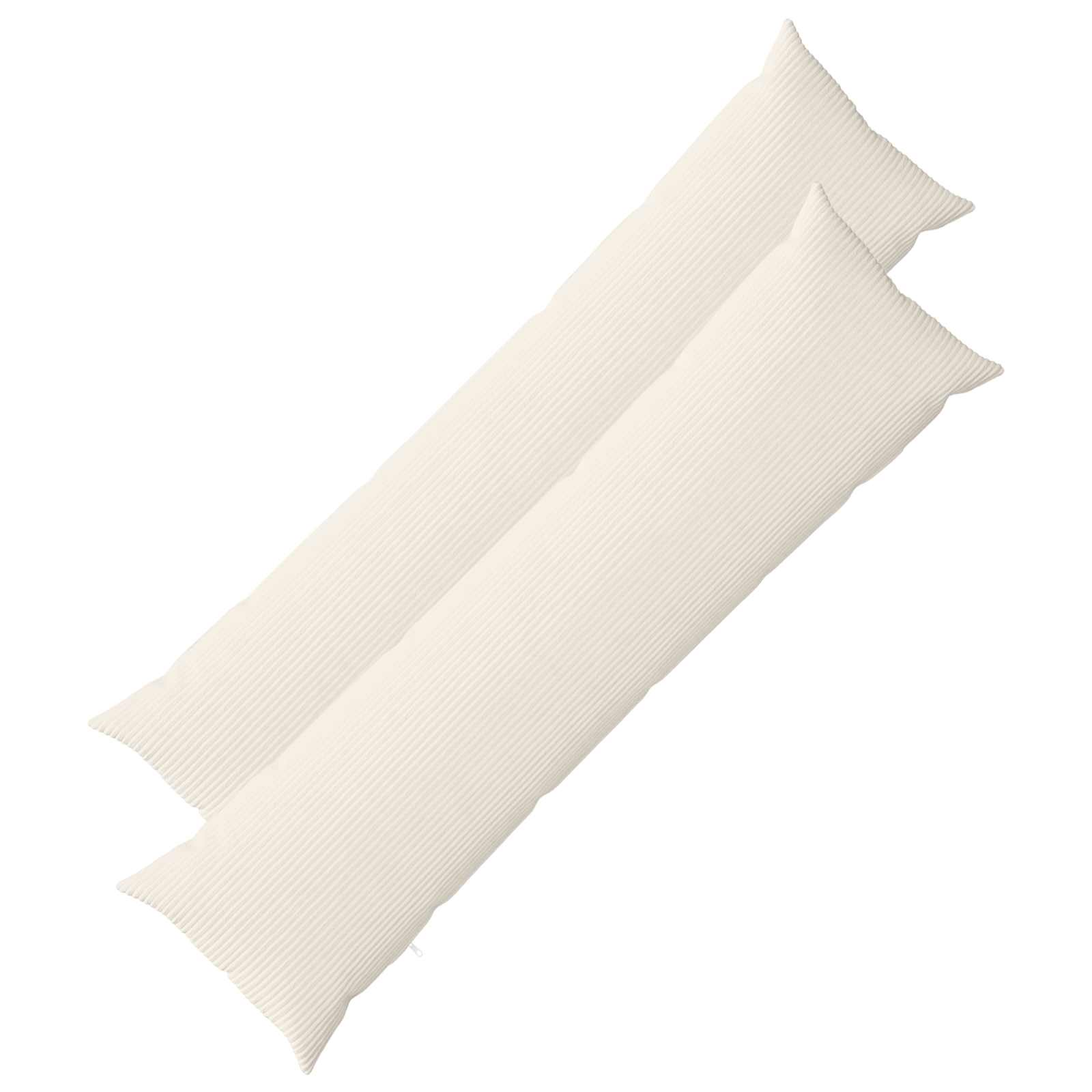 Federa 2 pcs HEERLEN Crema 40 x 145 cm corduroy