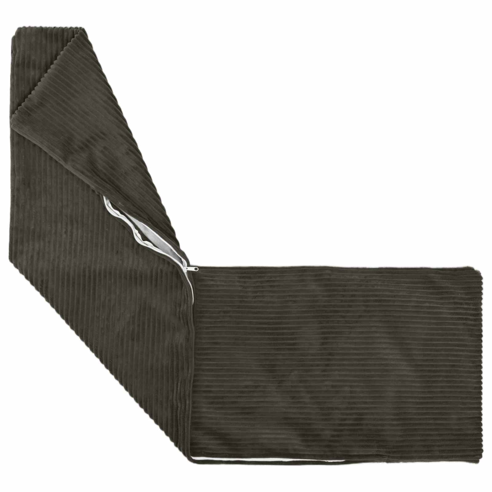 Federa 2 pcs HEERLEN Antracite 40 x 145 cm corduroy