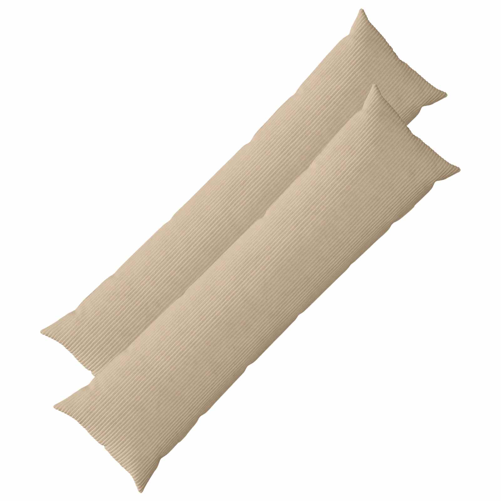 Federa 2 pcs HEERLEN Tortora 40 x 145 cm corduroy