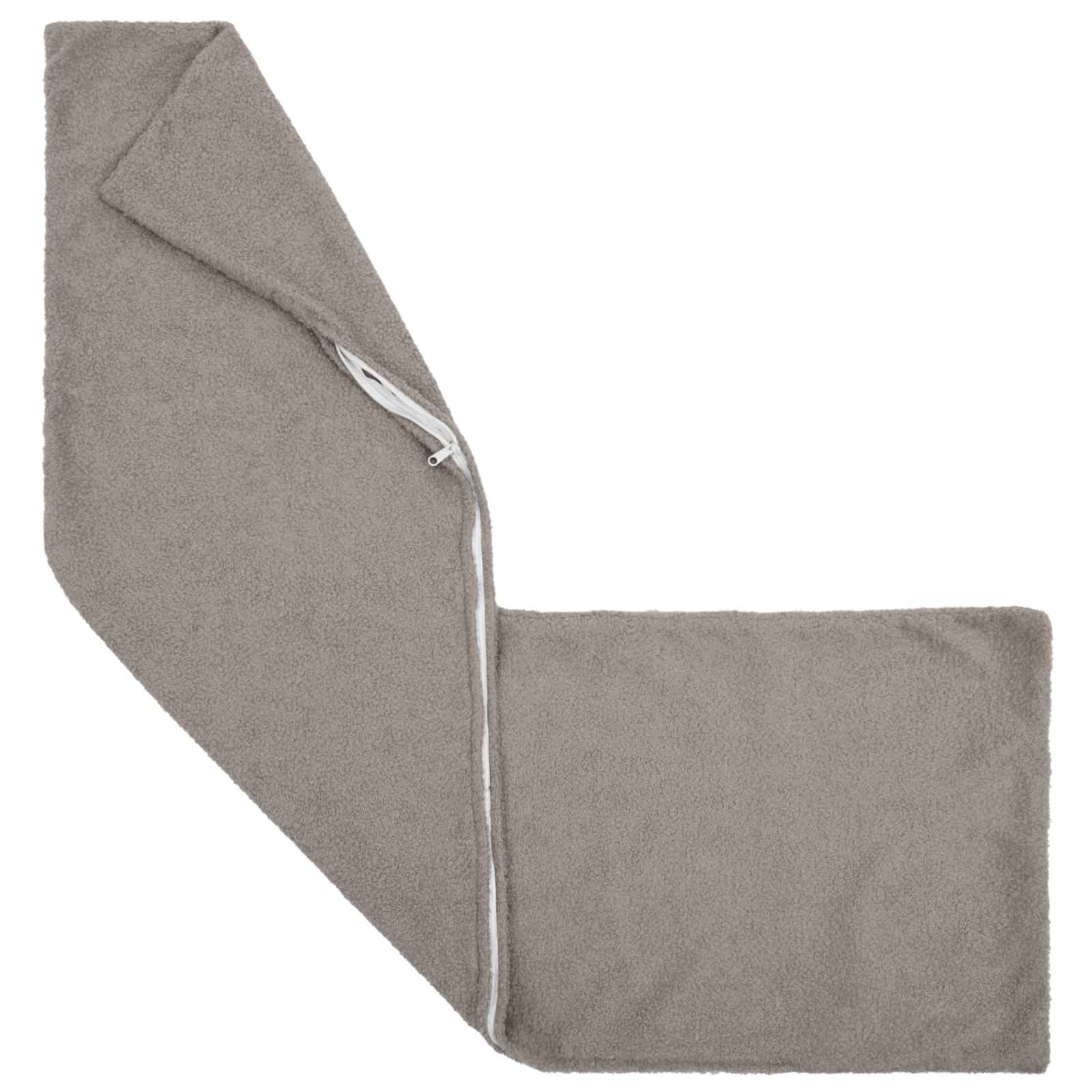 Federa 2 pcs HEERLEN Grigio Chiaro 40 x 145 cm Bouclé