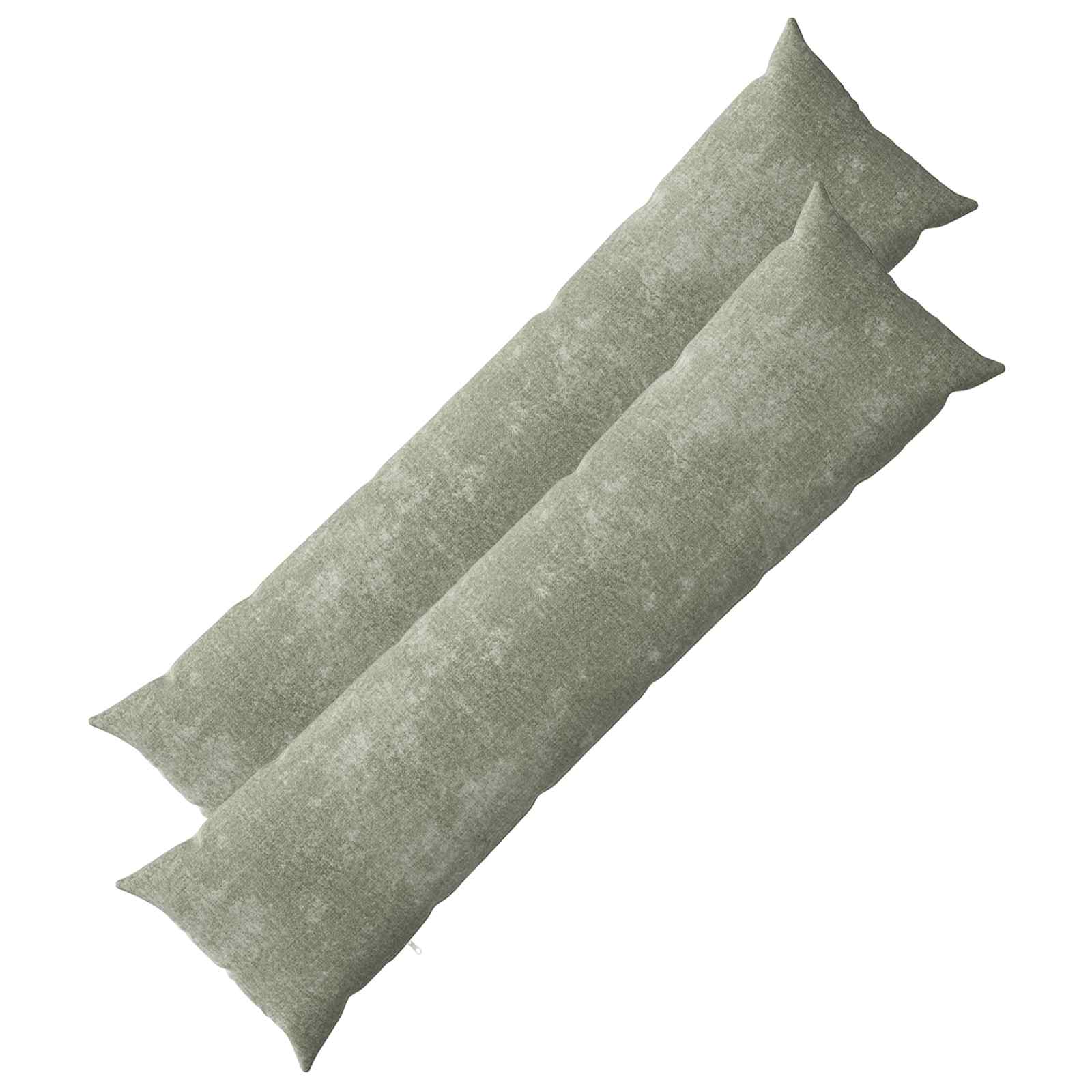Federa 2 pz HEERLEN Verde 40 x 145 cm Tessuto Chenille