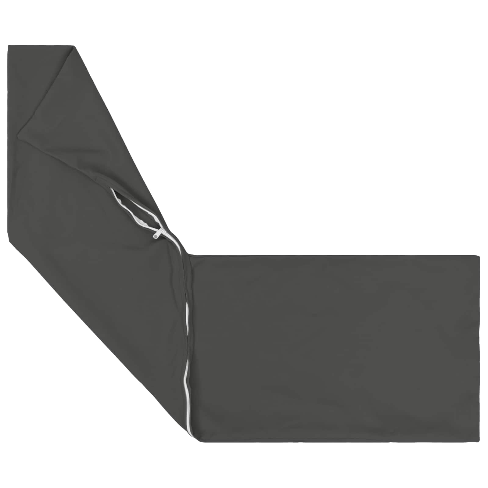 Federa 2 pcs HEERLEN Antracite 40 x 145 cm Poliestere