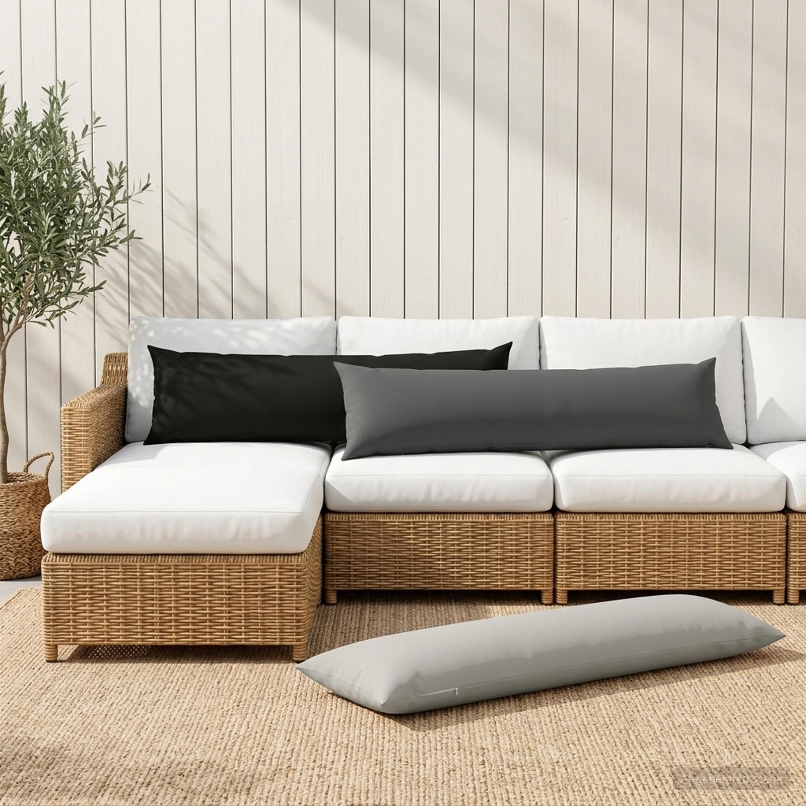 Federa HEERLEN Nero 40 x 145 cm Poliestere