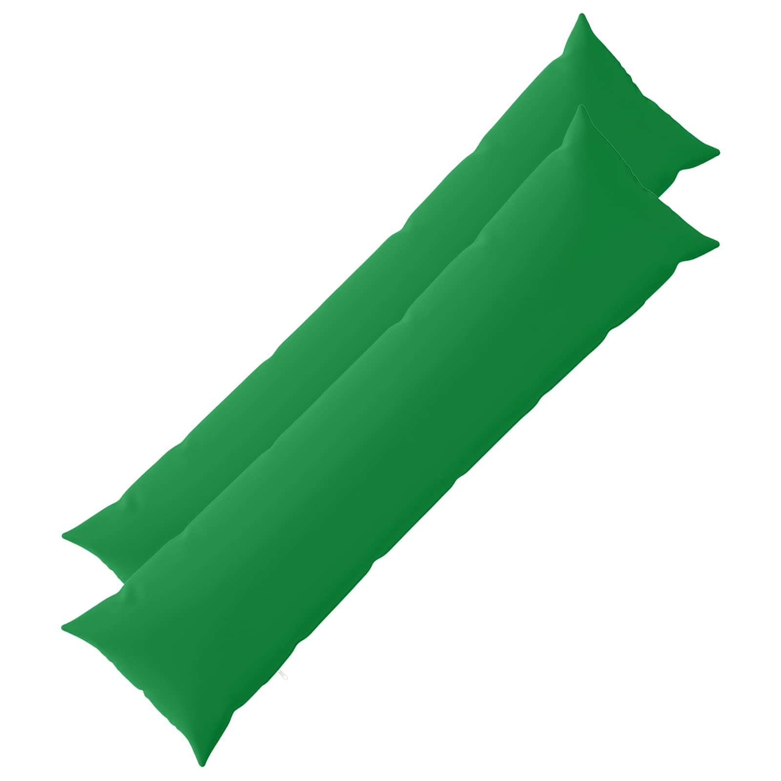 Federa 2 pcs HEERLEN Verde 40 x 145 cm Poliestere
