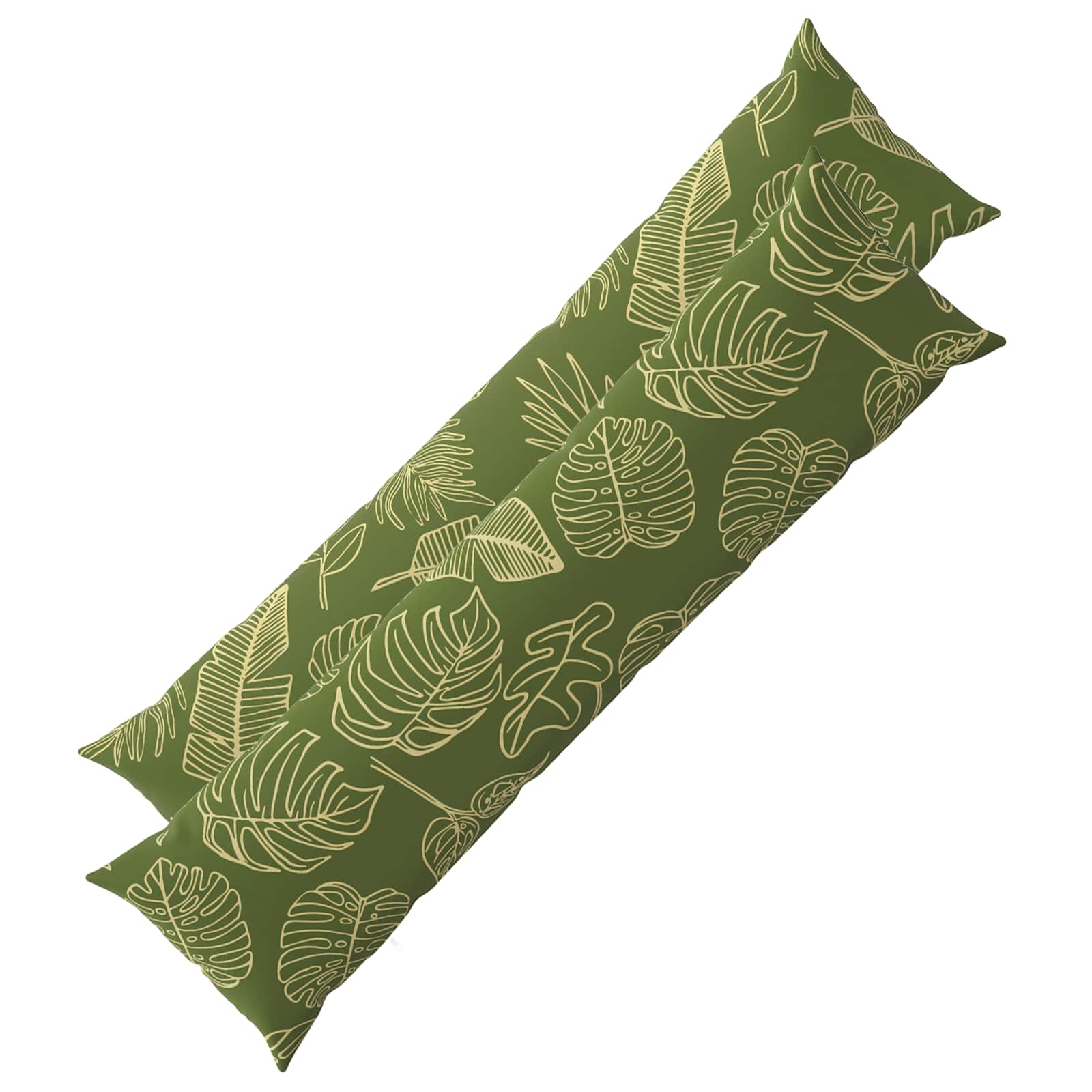 Federa 2 pcs HEERLEN Design a foglia 40 x 145 cm Poliestere