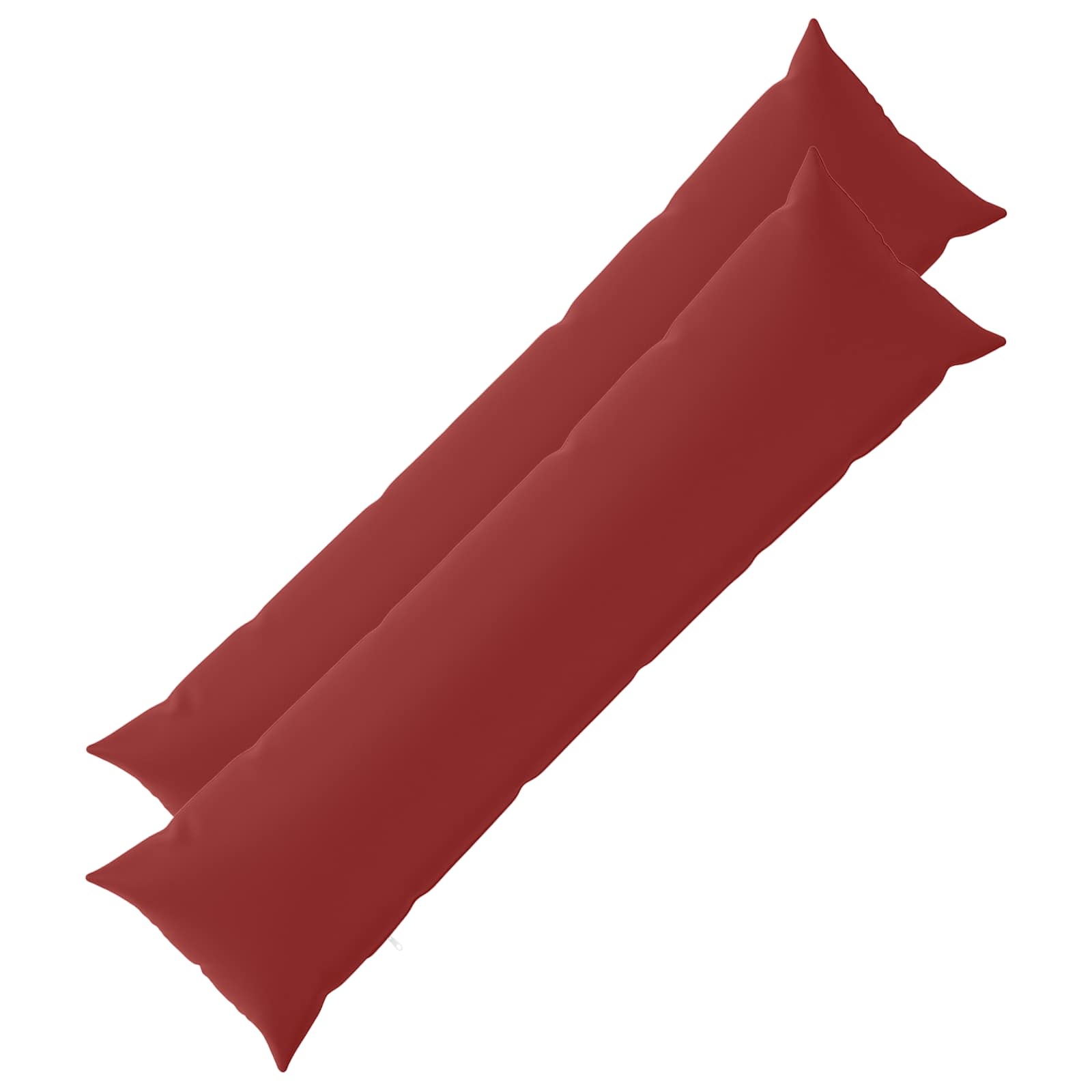 Federa 2 pcs HEERLEN Rosso Vino 40 x 145 cm Poliestere