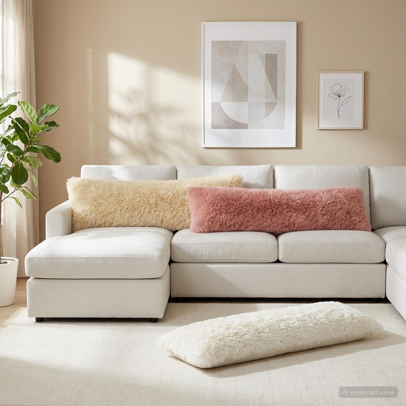 Federa HEERLEN Bianco 40 x 145 cm Fleece PV