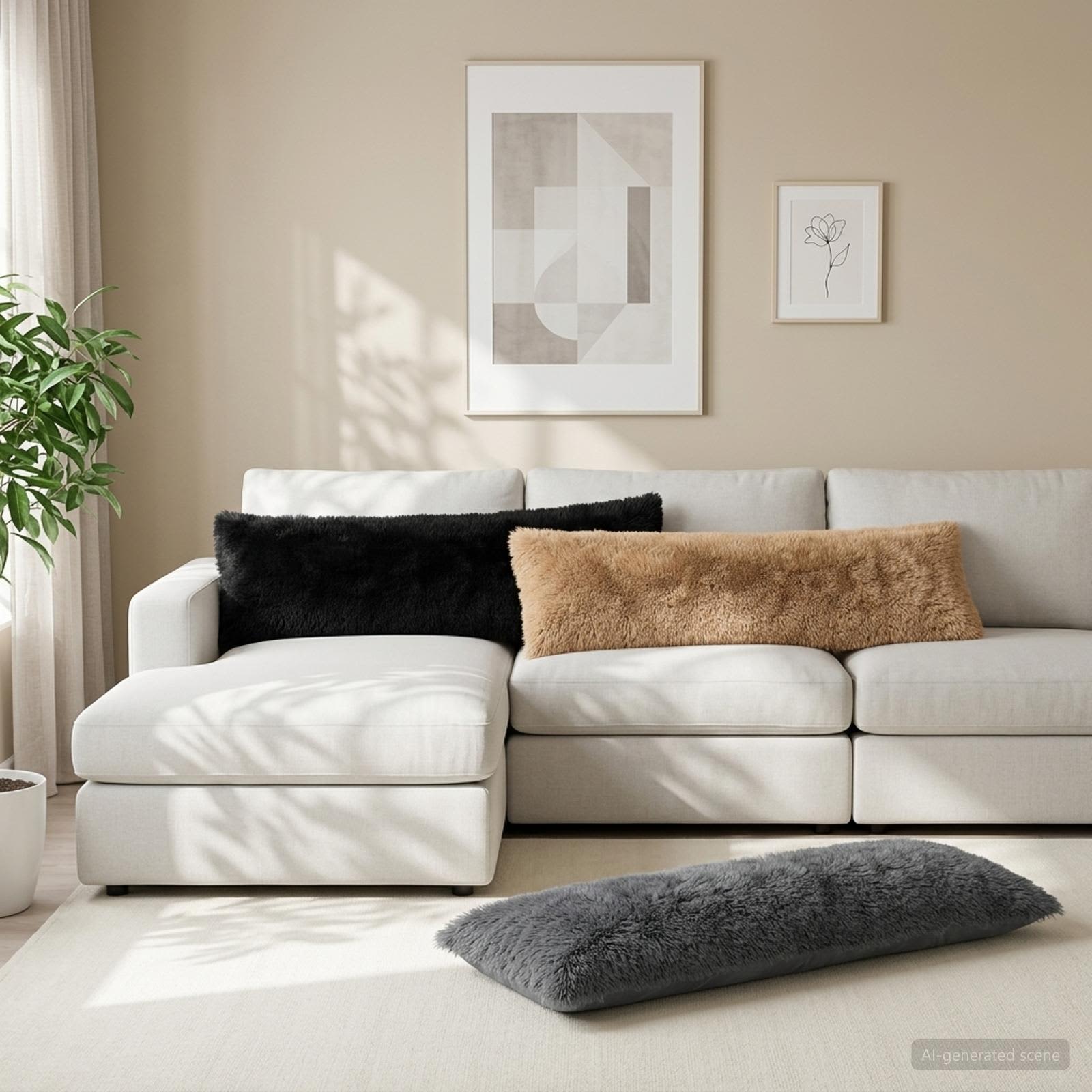 Federa HEERLEN Tortora 40 x 145 cm Fleece PV