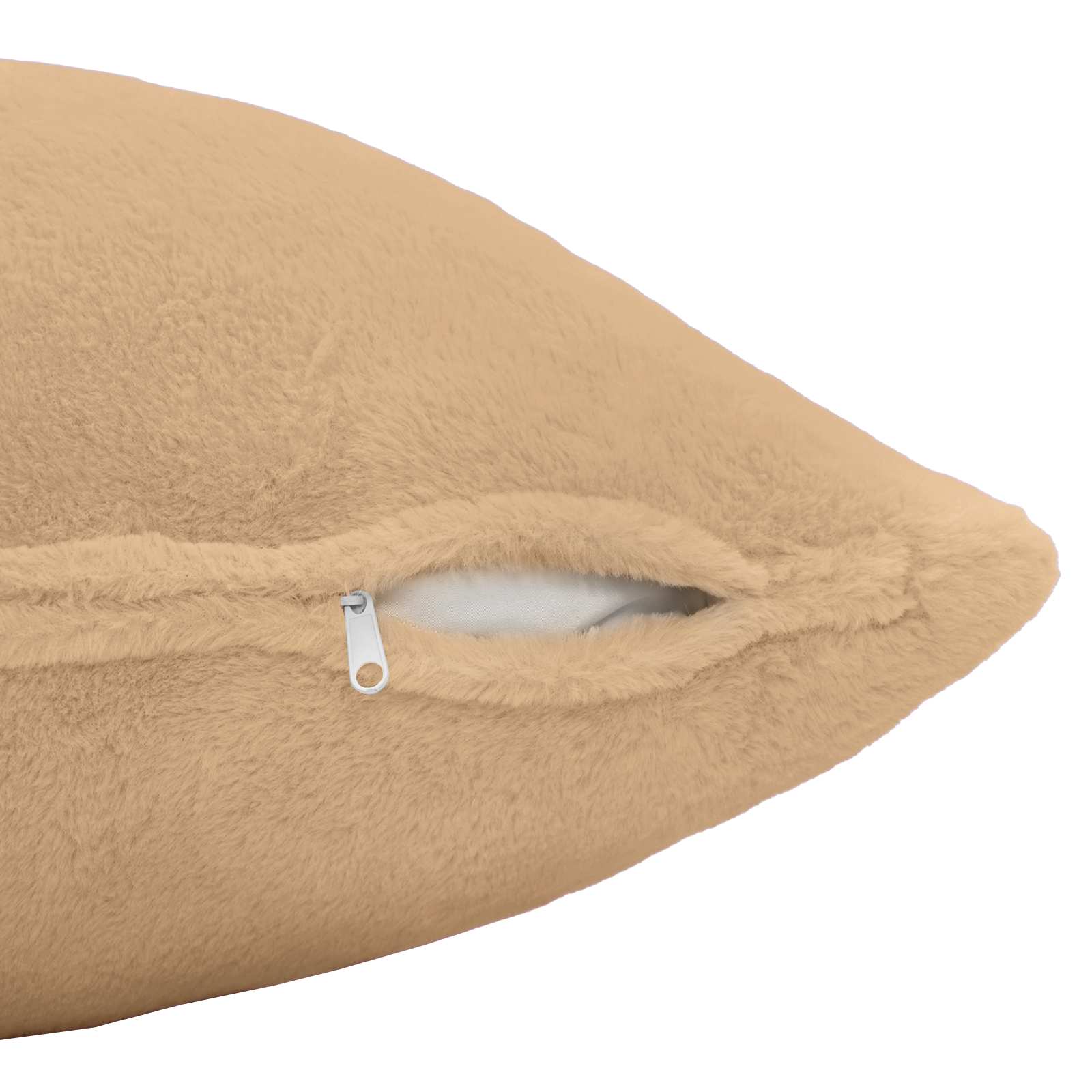 Federa HEERLEN Crema 40 x 145 cm Pelliccia di Coniglio Finta