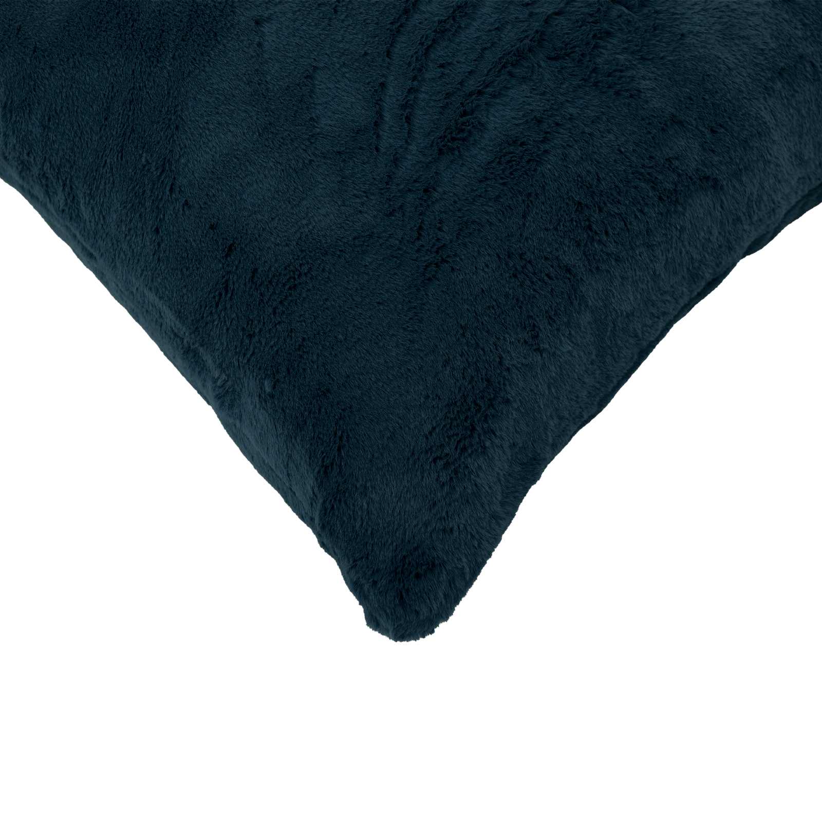Federa HEERLEN Blu navy 40 x 145 cm Pelliccia di Coniglio Finta