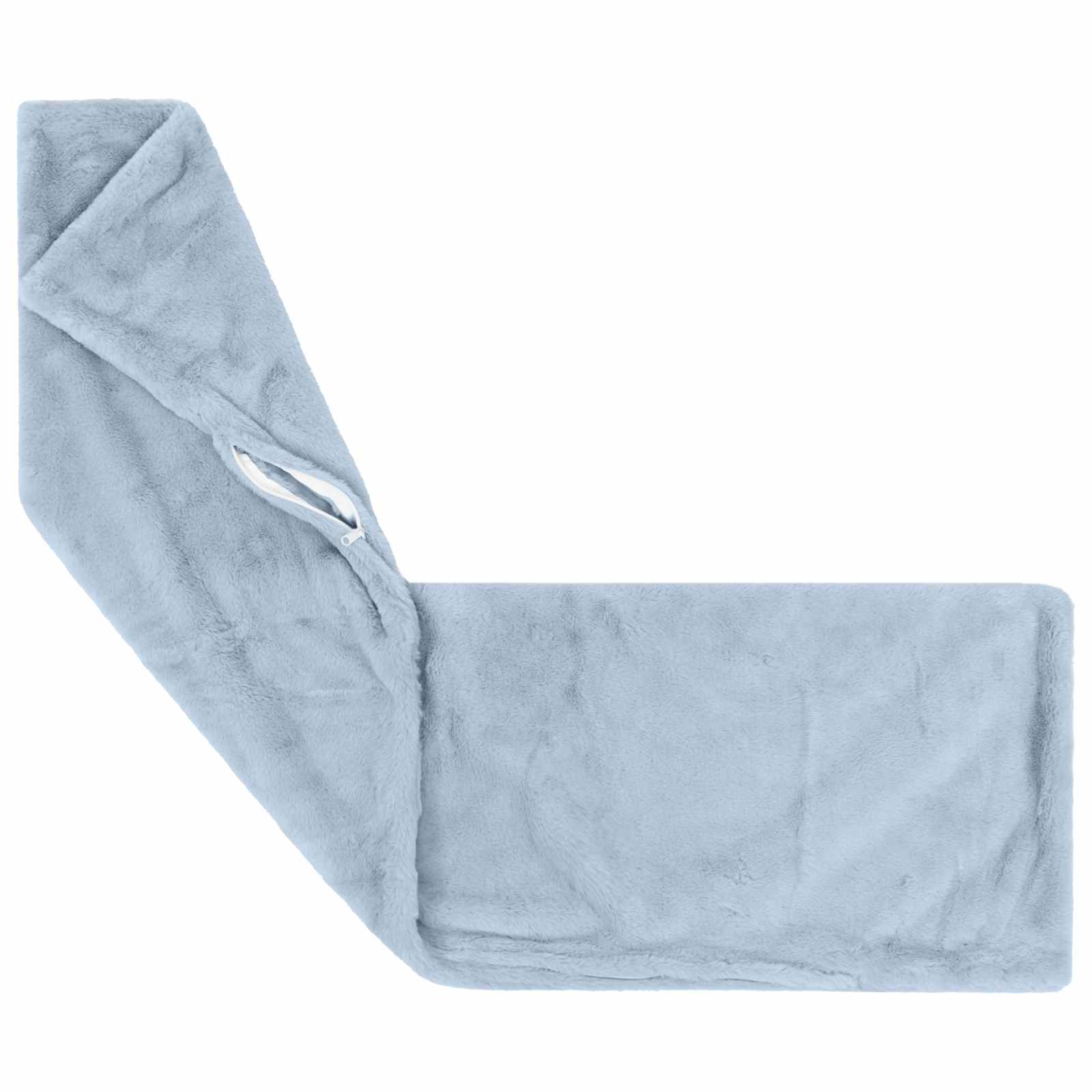 Federa HEERLEN Azzurro 40 x 145 cm Pelliccia di Coniglio Finta