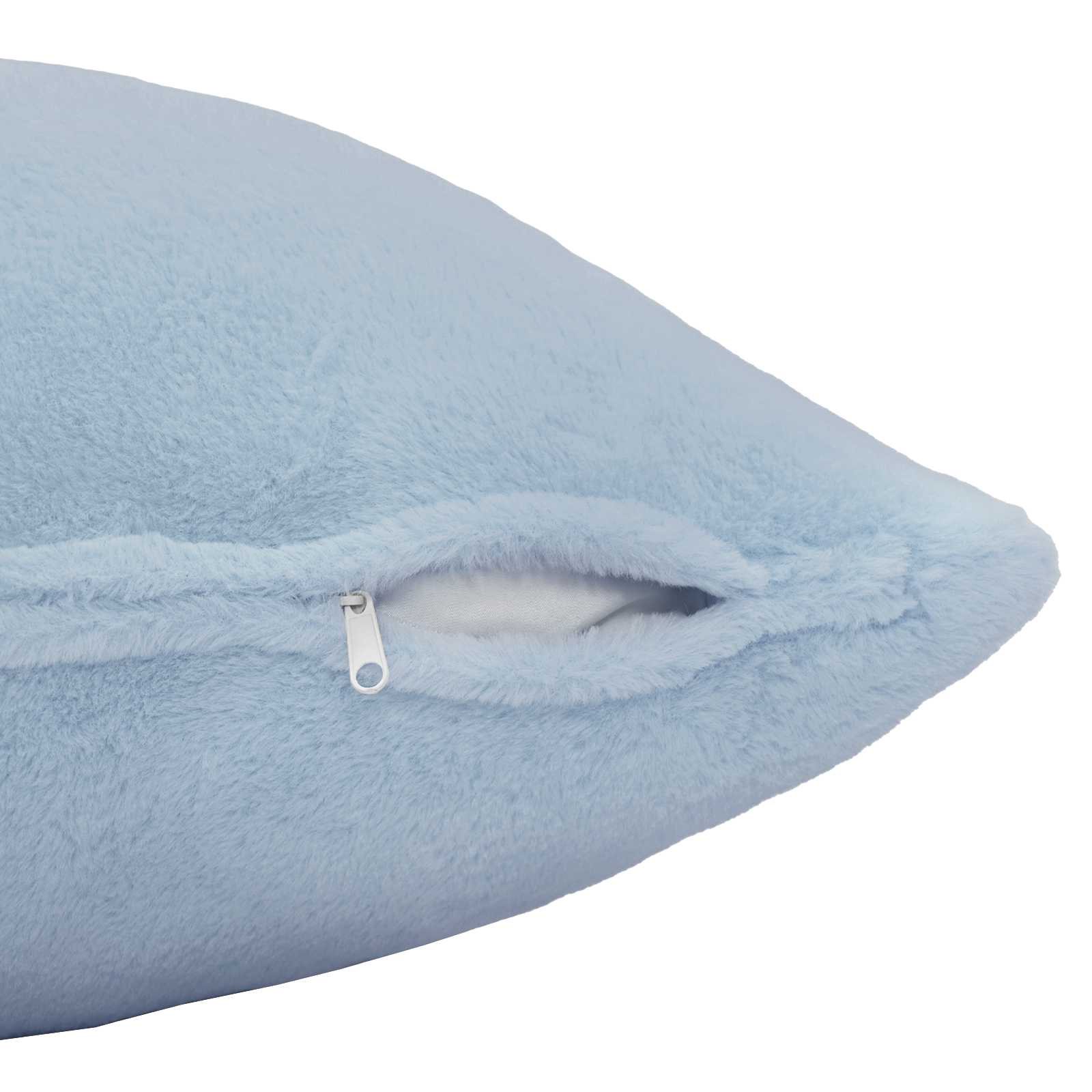 Federa HEERLEN Azzurro 40 x 145 cm Pelliccia di Coniglio Finta