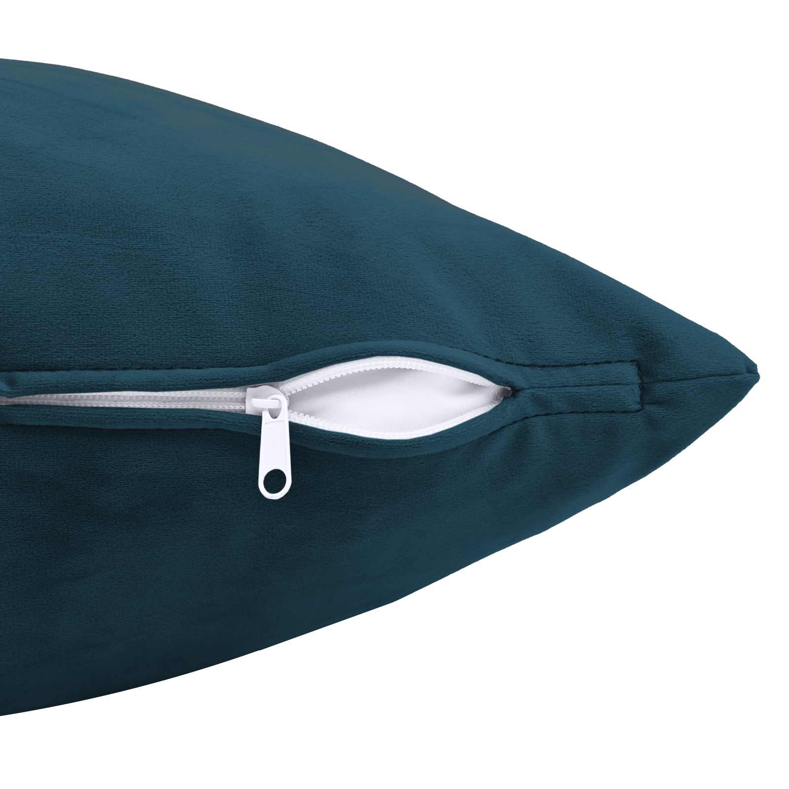 Federa 2 pcs HEERLEN Blu 40 x 60 cm Velluto