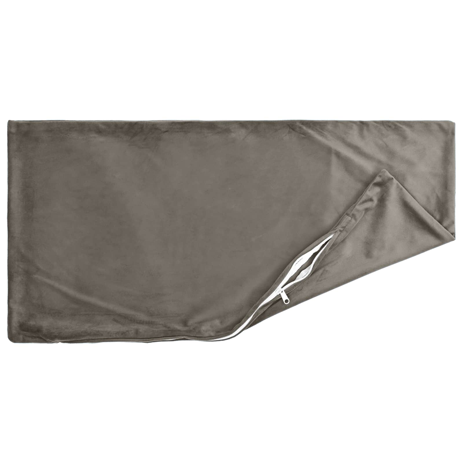 Federa 6 pcs HEERLEN Grigio Chiaro 40 x 60 cm Velluto