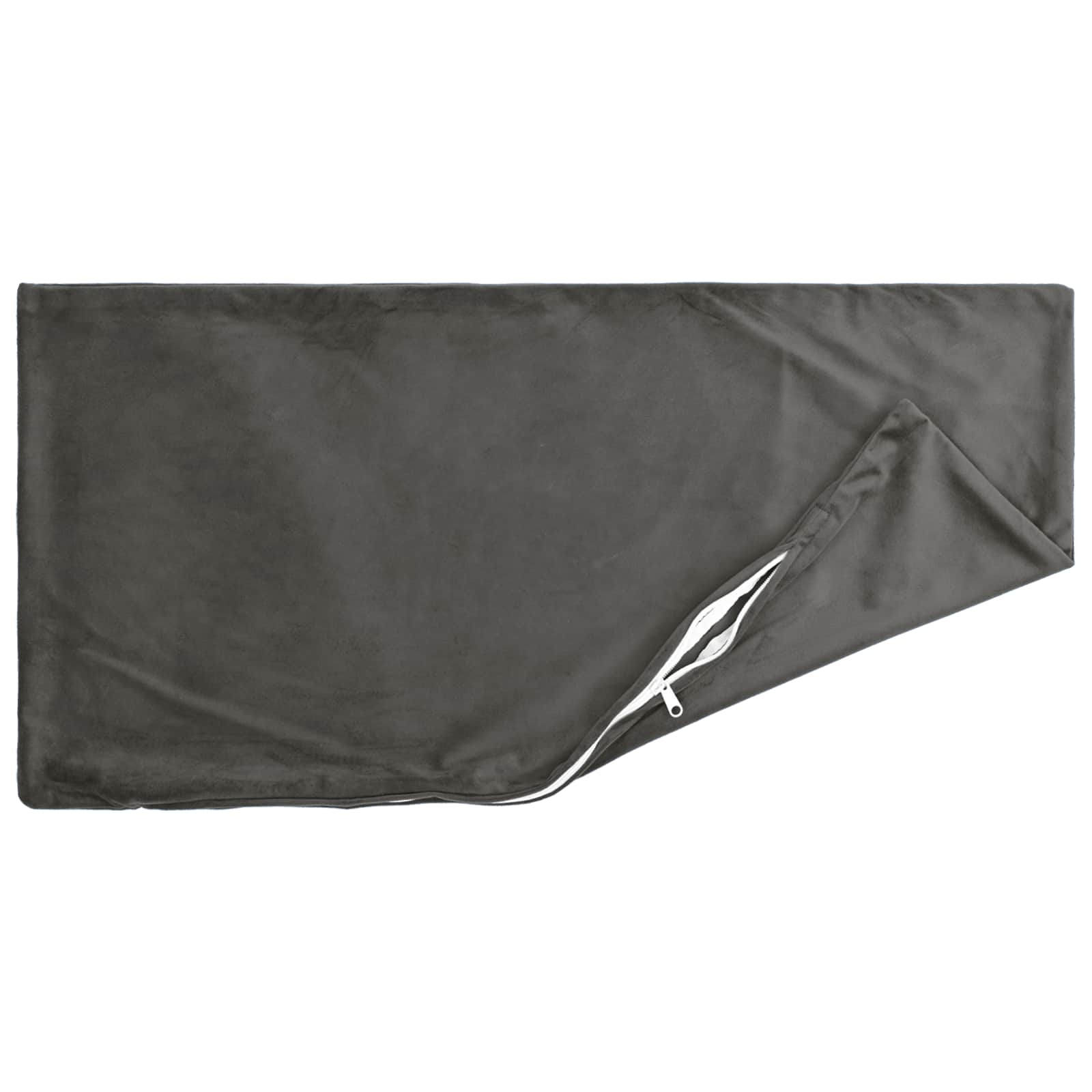 Federa 6 pcs HEERLEN Grigio Scuro 40 x 60 cm Velluto