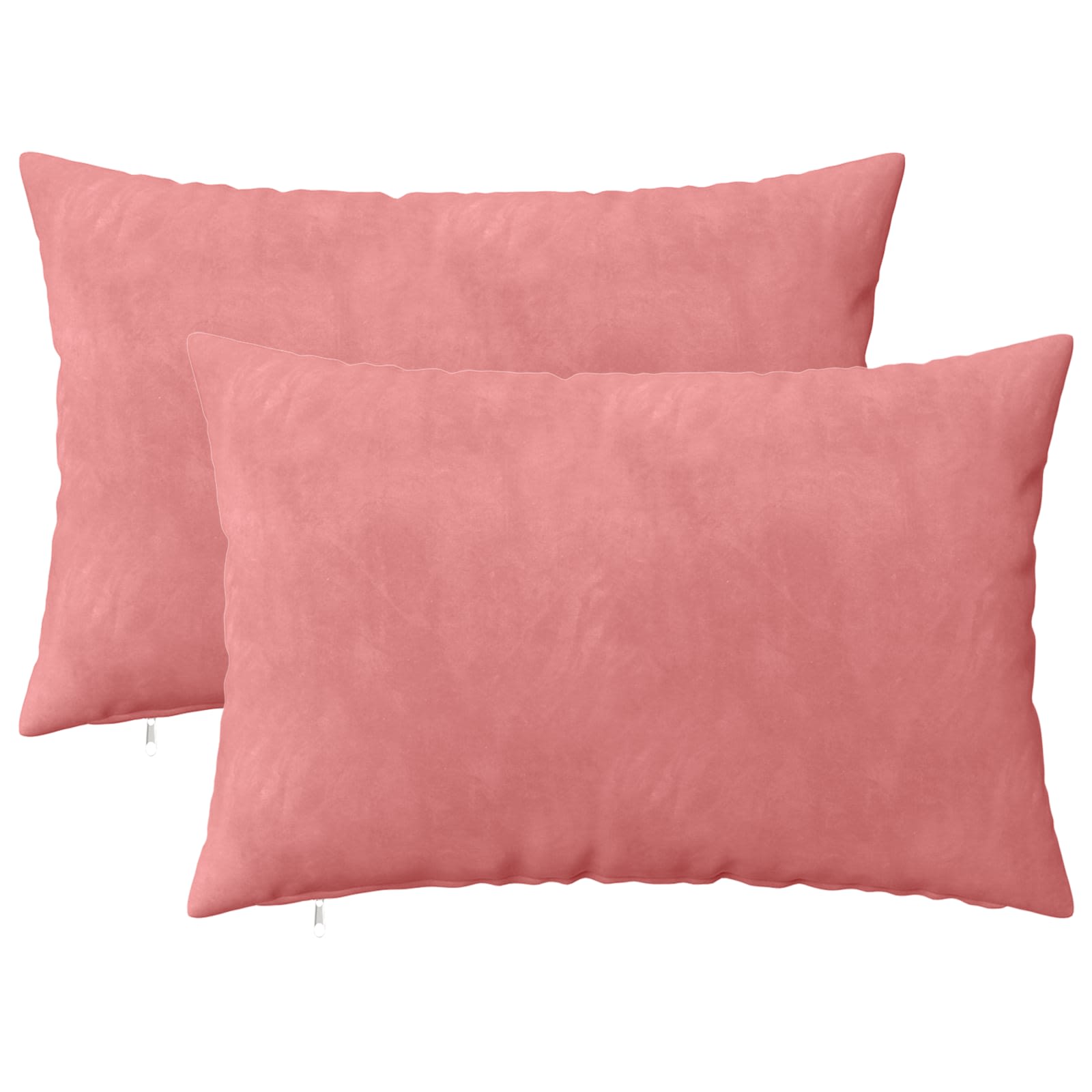 Federa 2 pcs HEERLEN Rosa 40 x 60 cm Velluto