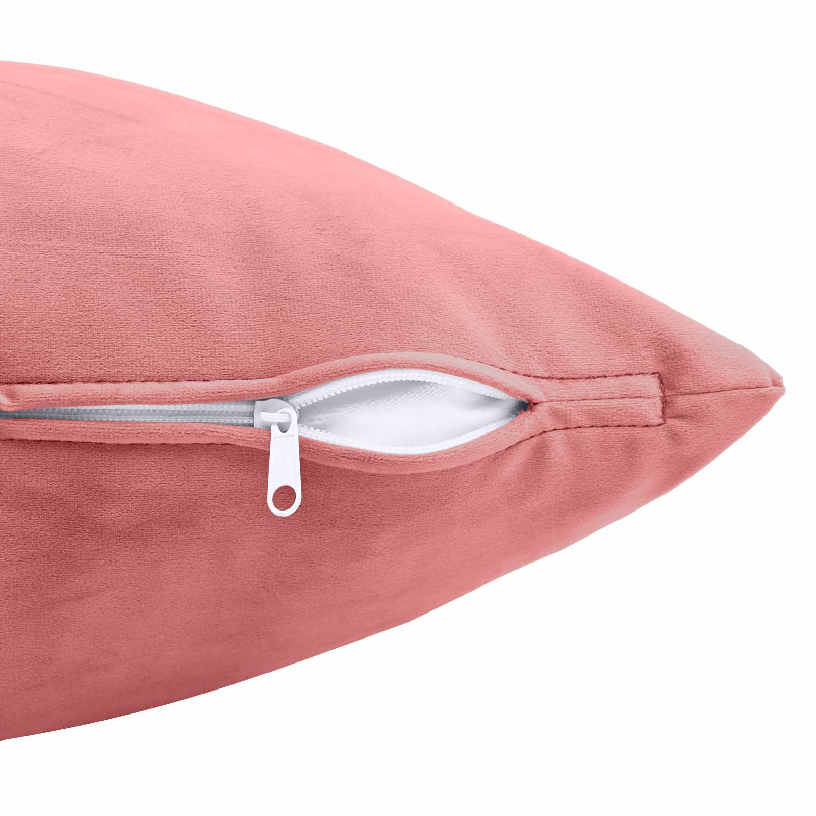 Federa 6 pcs HEERLEN Rosa 40 x 60 cm Velluto