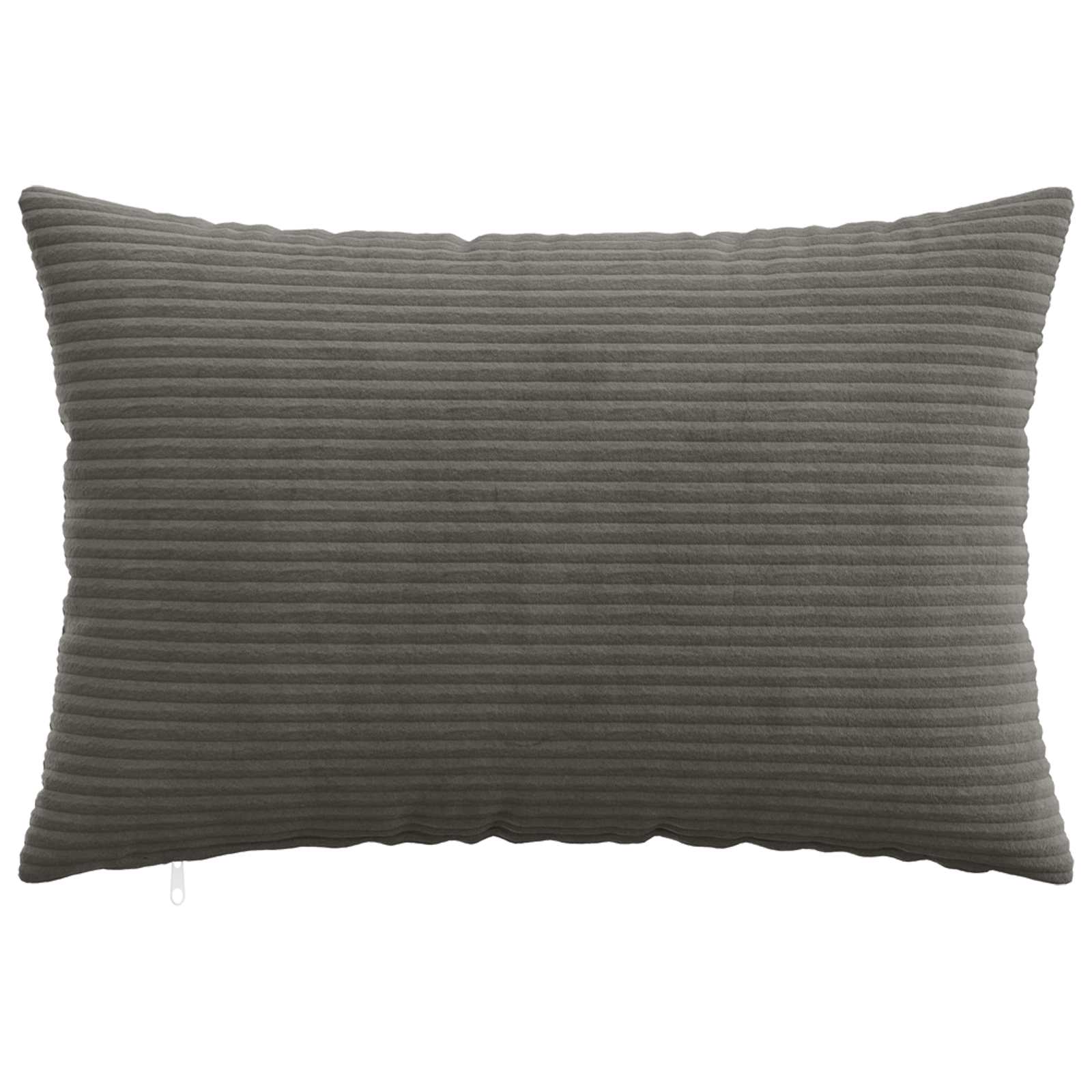 Federa 6 pcs HEERLEN Grigio Scuro 40 x 60 cm corduroy
