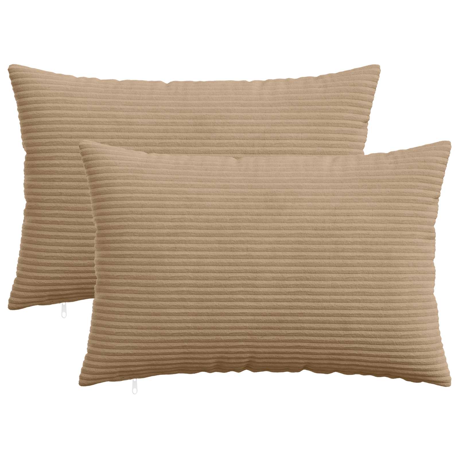 Federa 2 pcs HEERLEN Marrone 40 x 60 cm corduroy