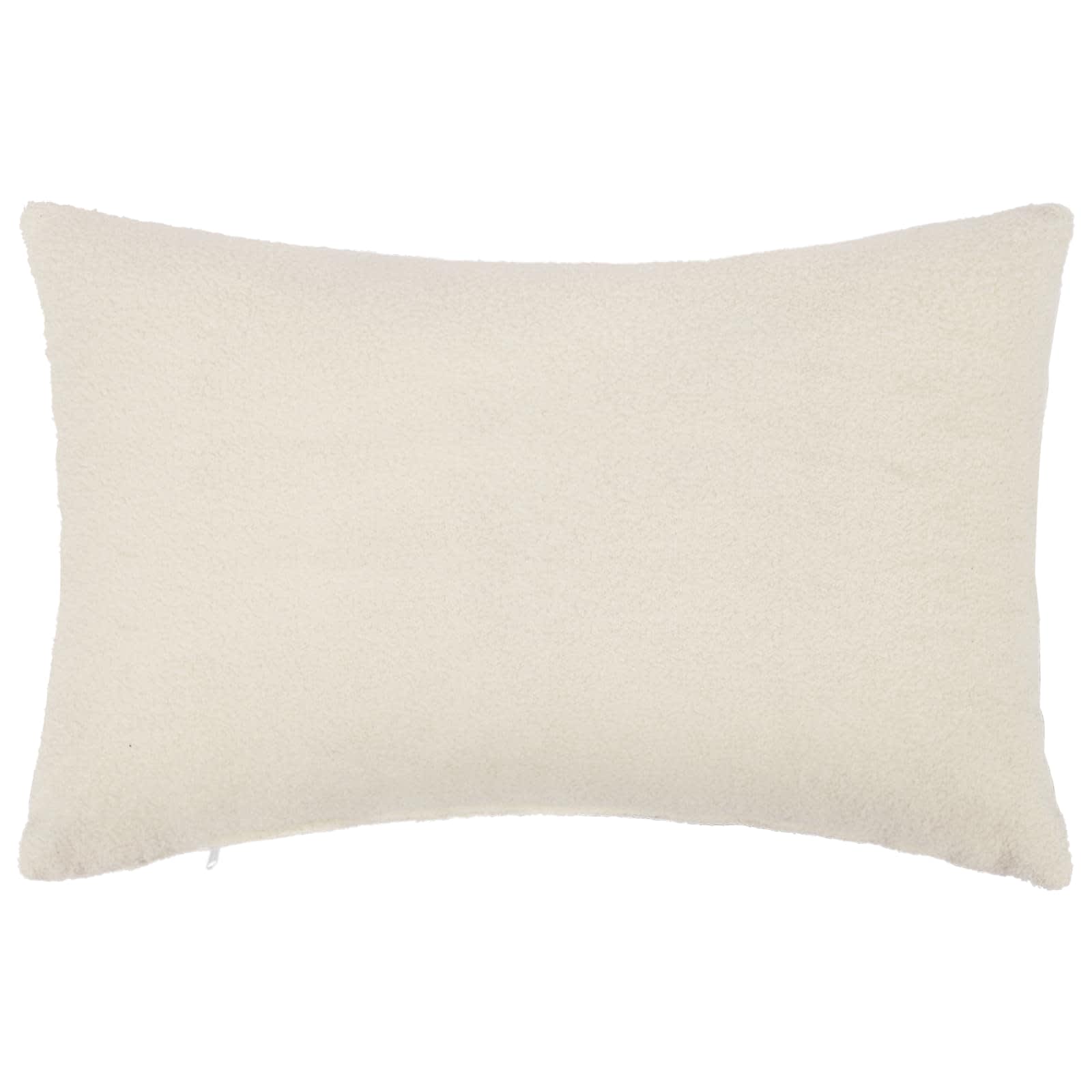 Federa 6 pcs HEERLEN Crema 40 x 60 cm Bouclé