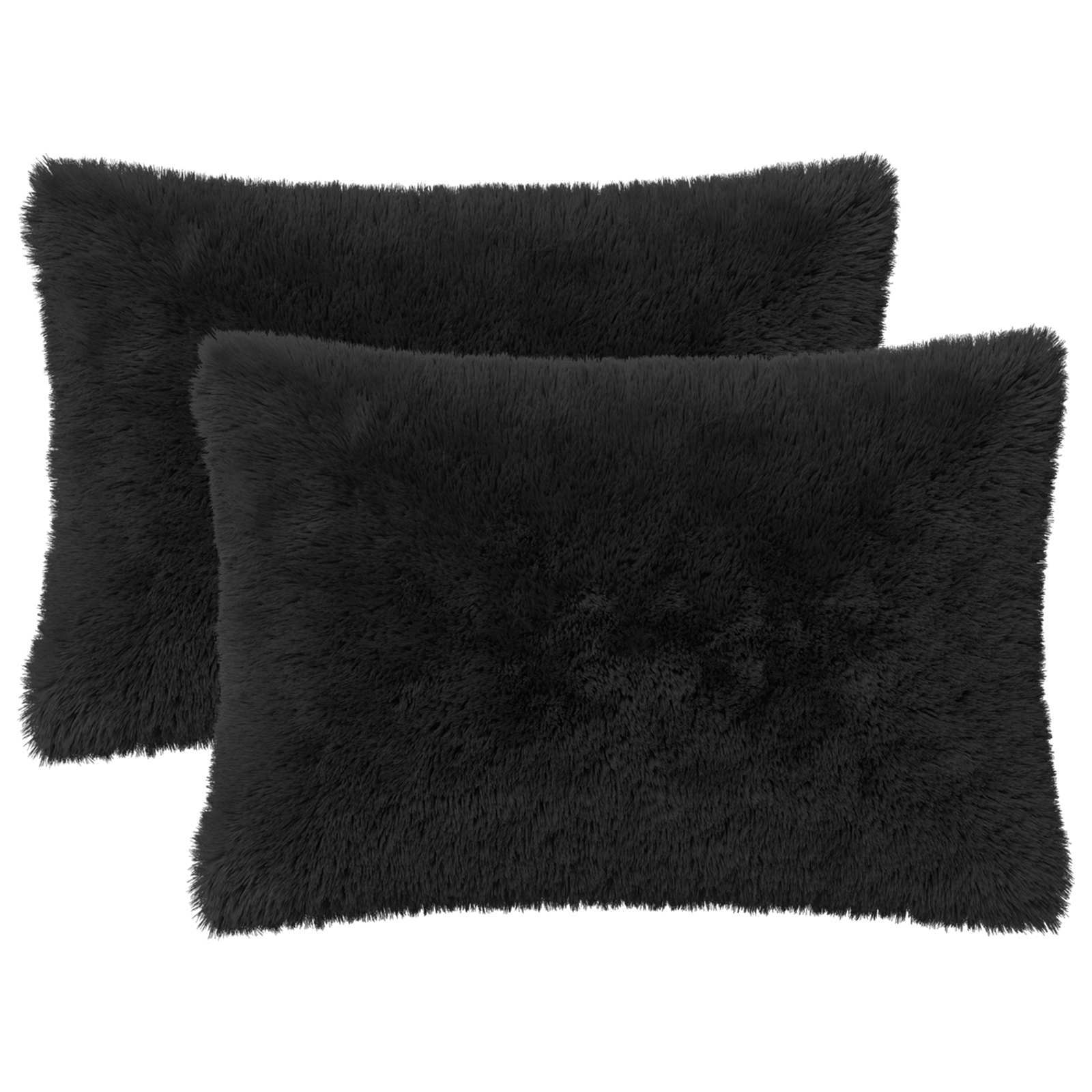 Federa 2 pcs HEERLEN Nero 40 x 60 cm Fleece PV