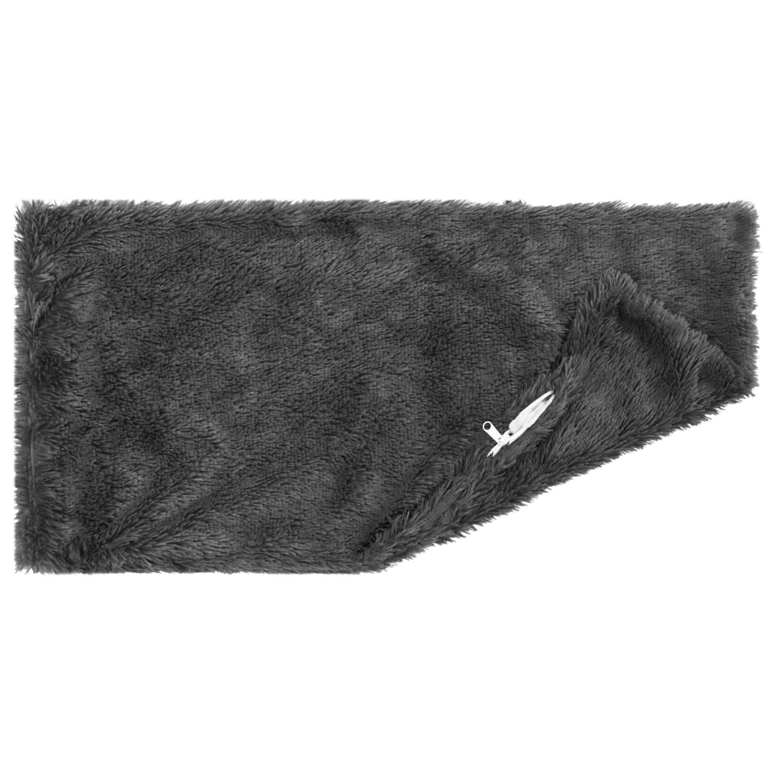 Federa 6 pcs HEERLEN Grigio Chiaro 40 x 60 cm Fleece PV