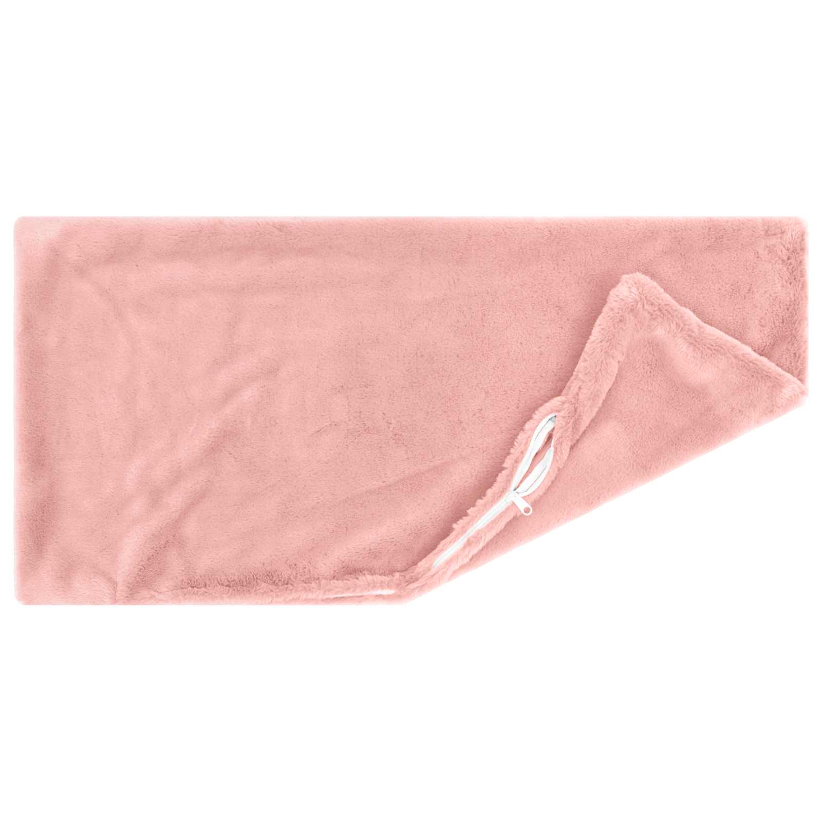 Federa 6 pz HEERLEN Rosa 40 x 60 cm Pelliccia di Coniglio Finta