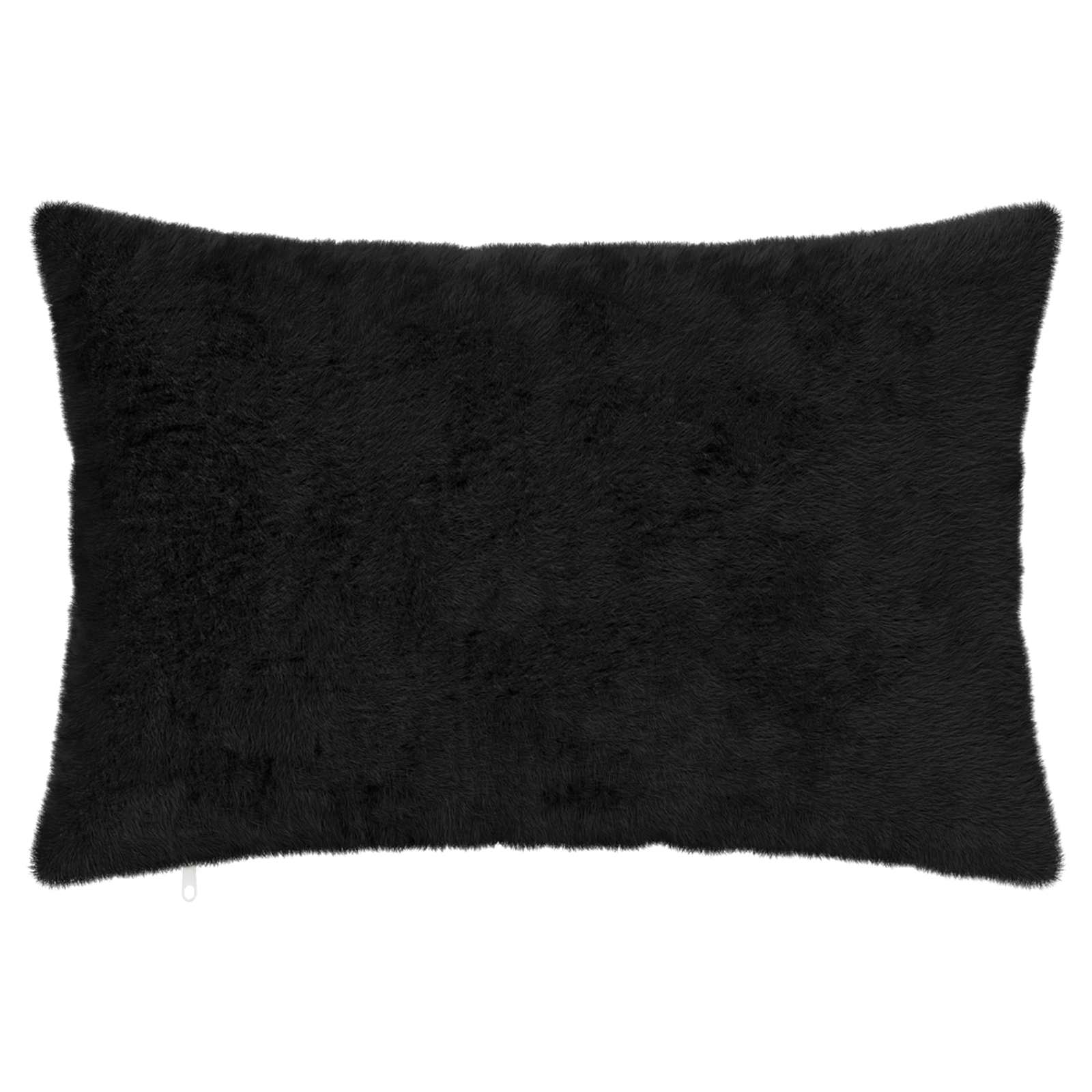 Federa 2 pz HEERLEN Nero 40 x 60 cm Pelliccia di Coniglio Finta