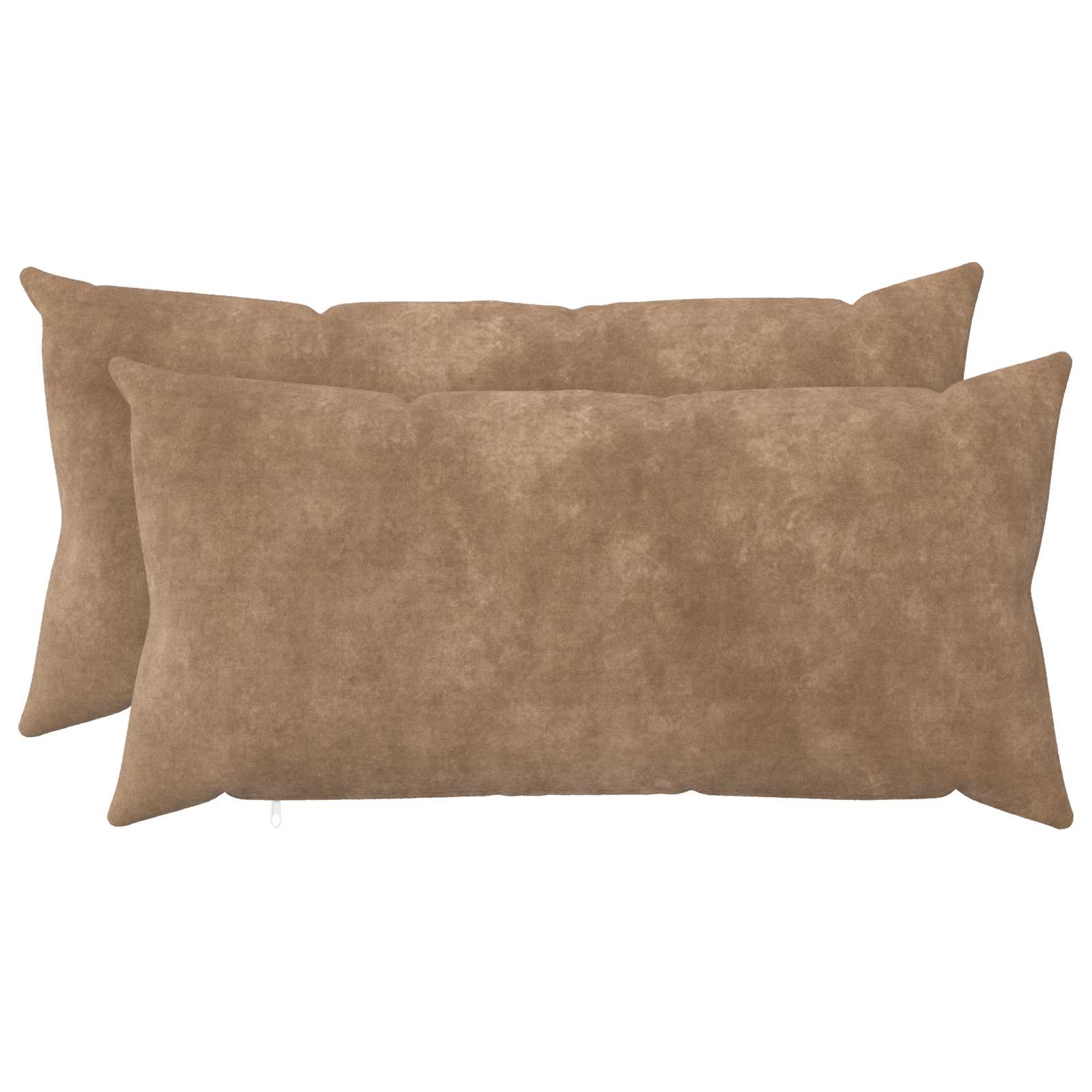 Federa 2 pcs HEERLEN Tortora 40 x 70 cm Fleece in microfibra